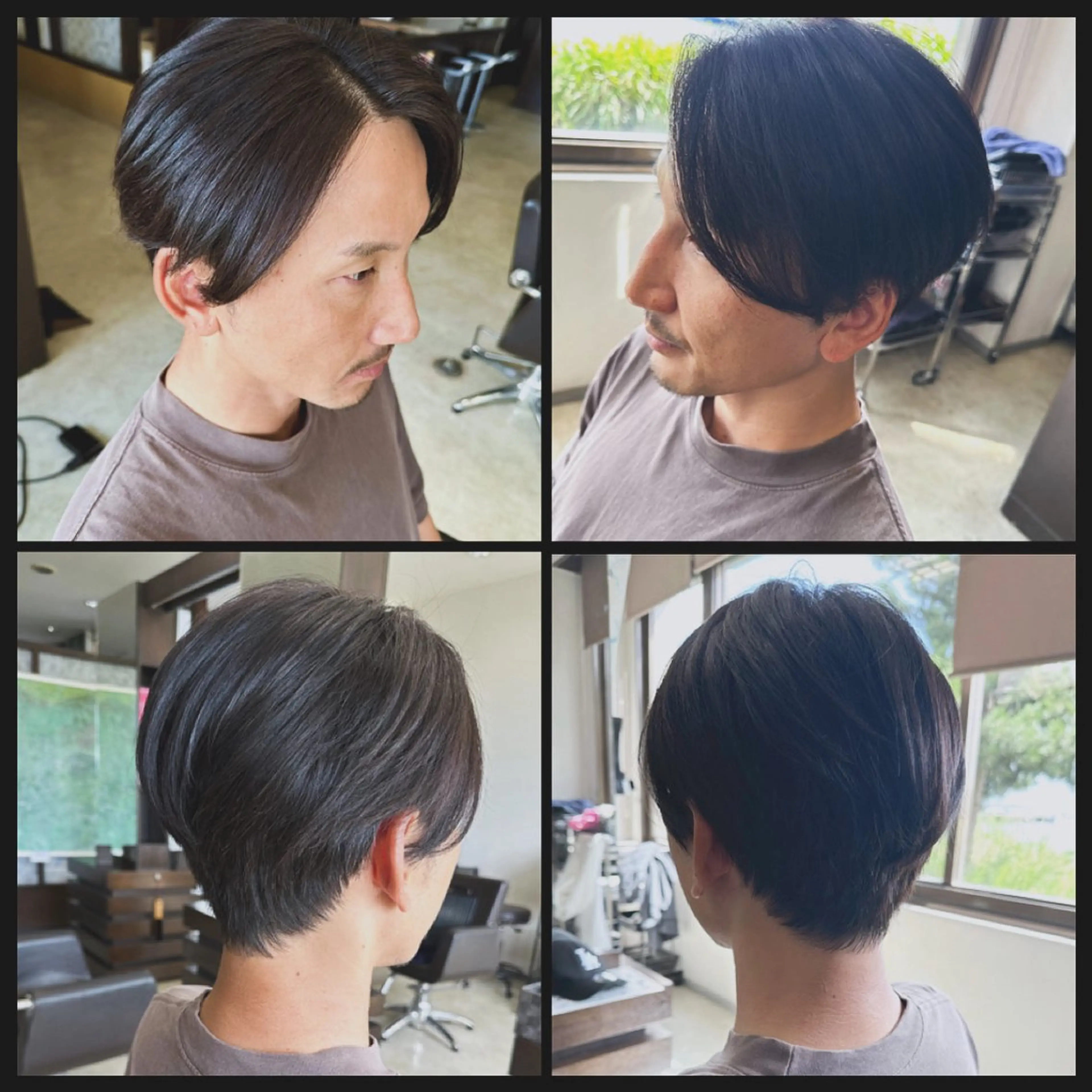 ショート メンズ 中島 剛のヘアスタイル
