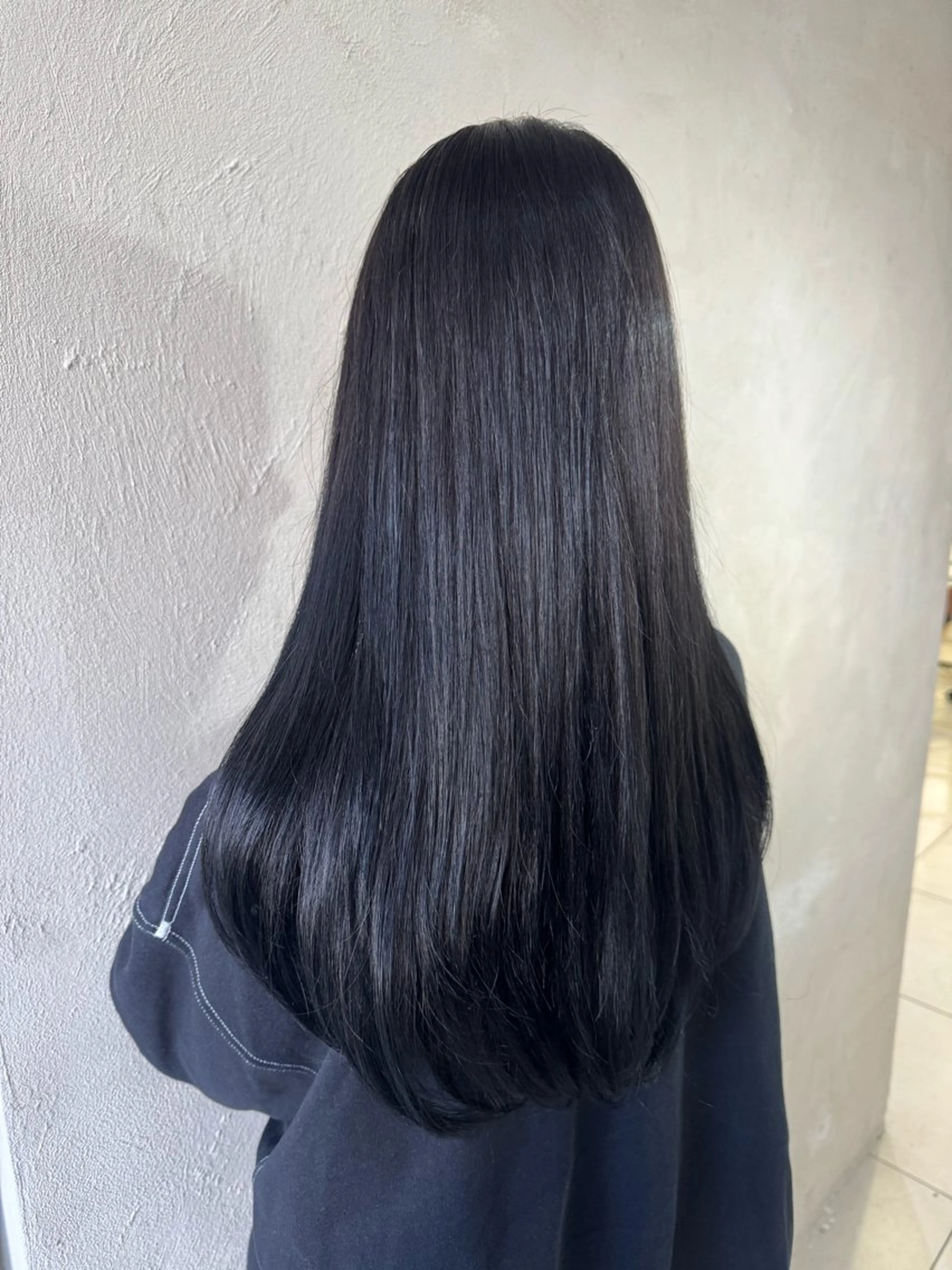 ロング カット 縮毛矯正 トリートメント [YUCCA] Junaのヘアスタイル