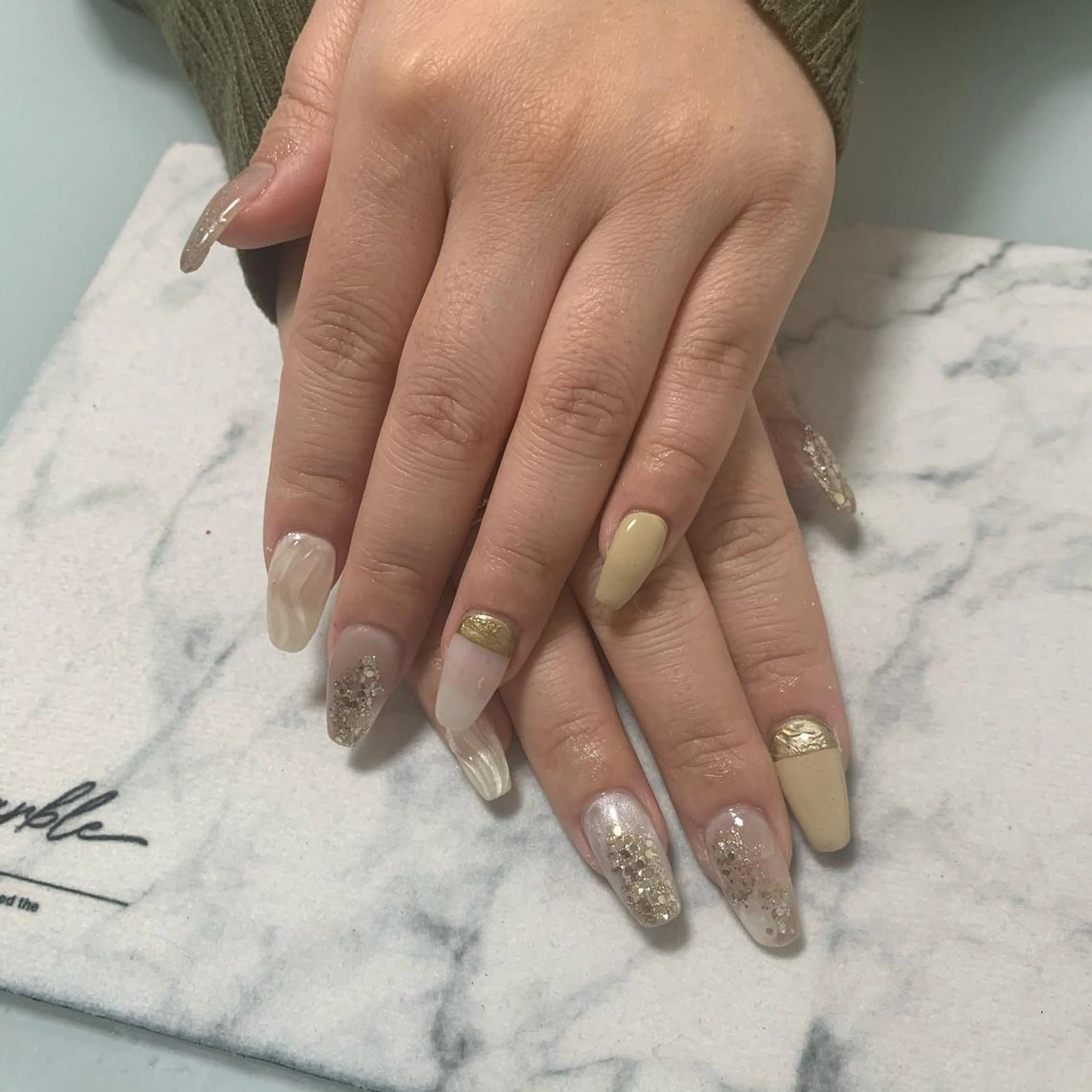 ネイル 🌙🫧CHARME (RUKA)🦋🫧のネイルデザイン