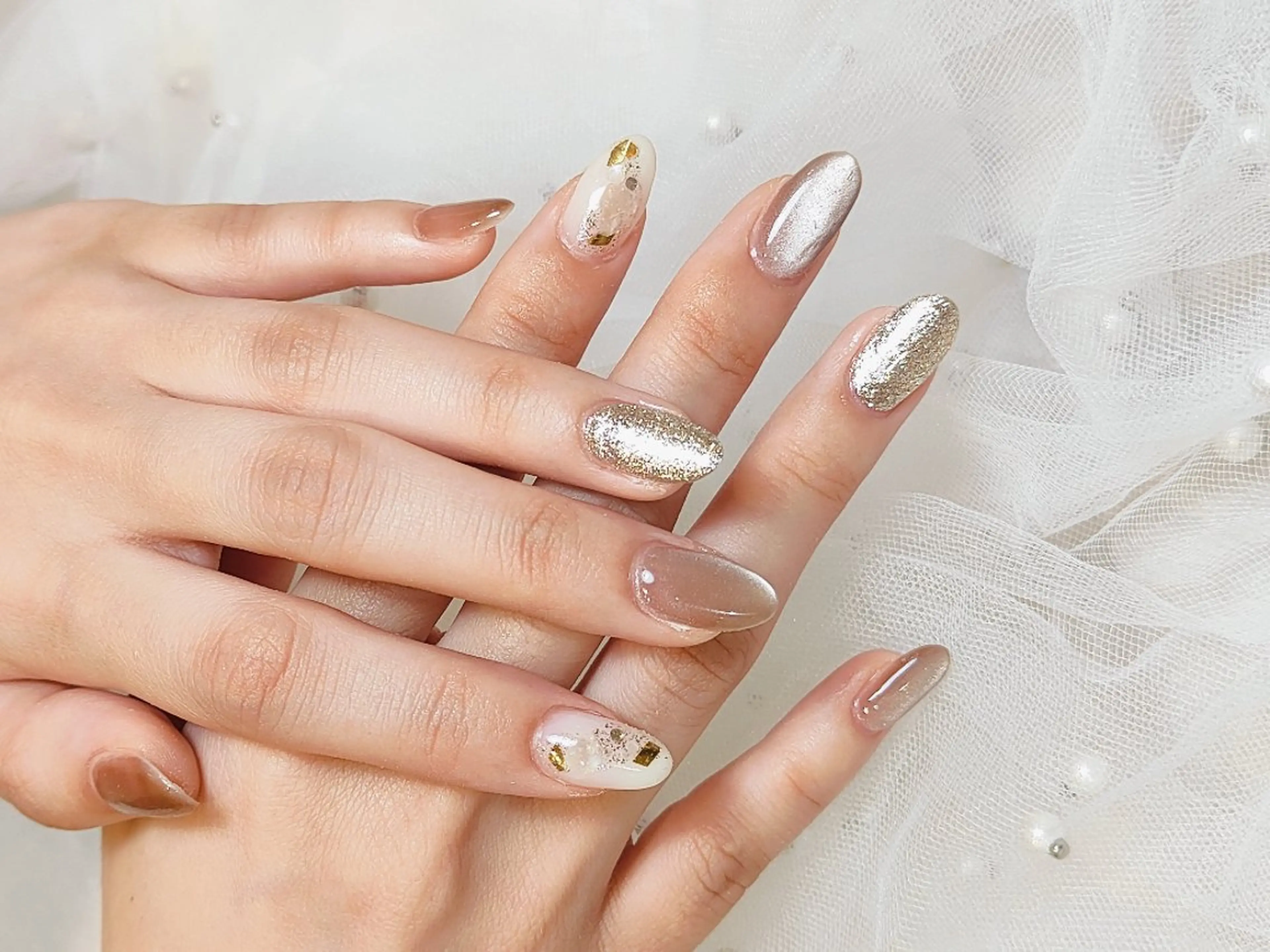ネイル ハンドネイル sunny nail もっちのネイルデザイン