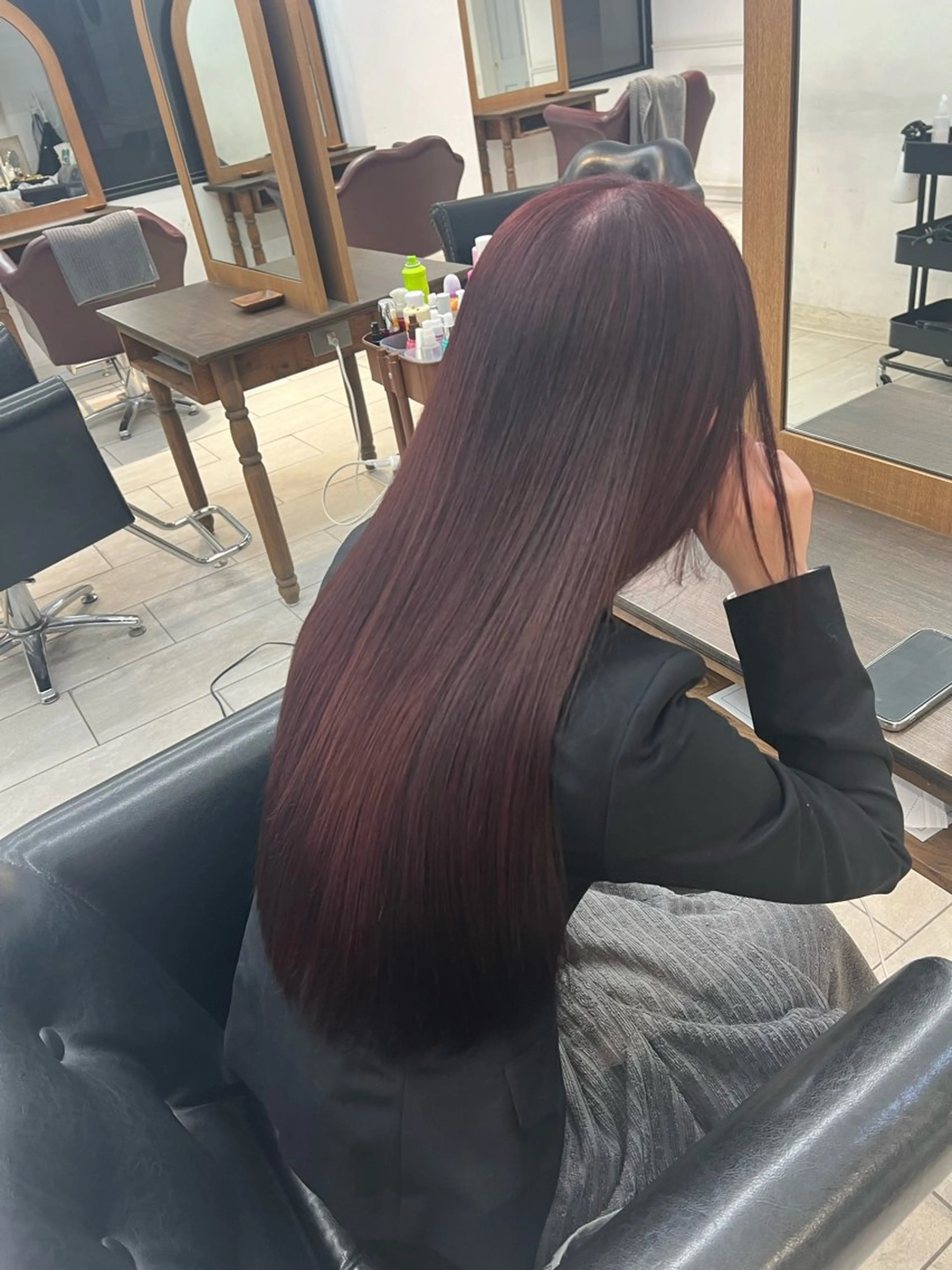 ロング カラー aid恵比寿所属・牧之瀬 拓海のヘアスタイル