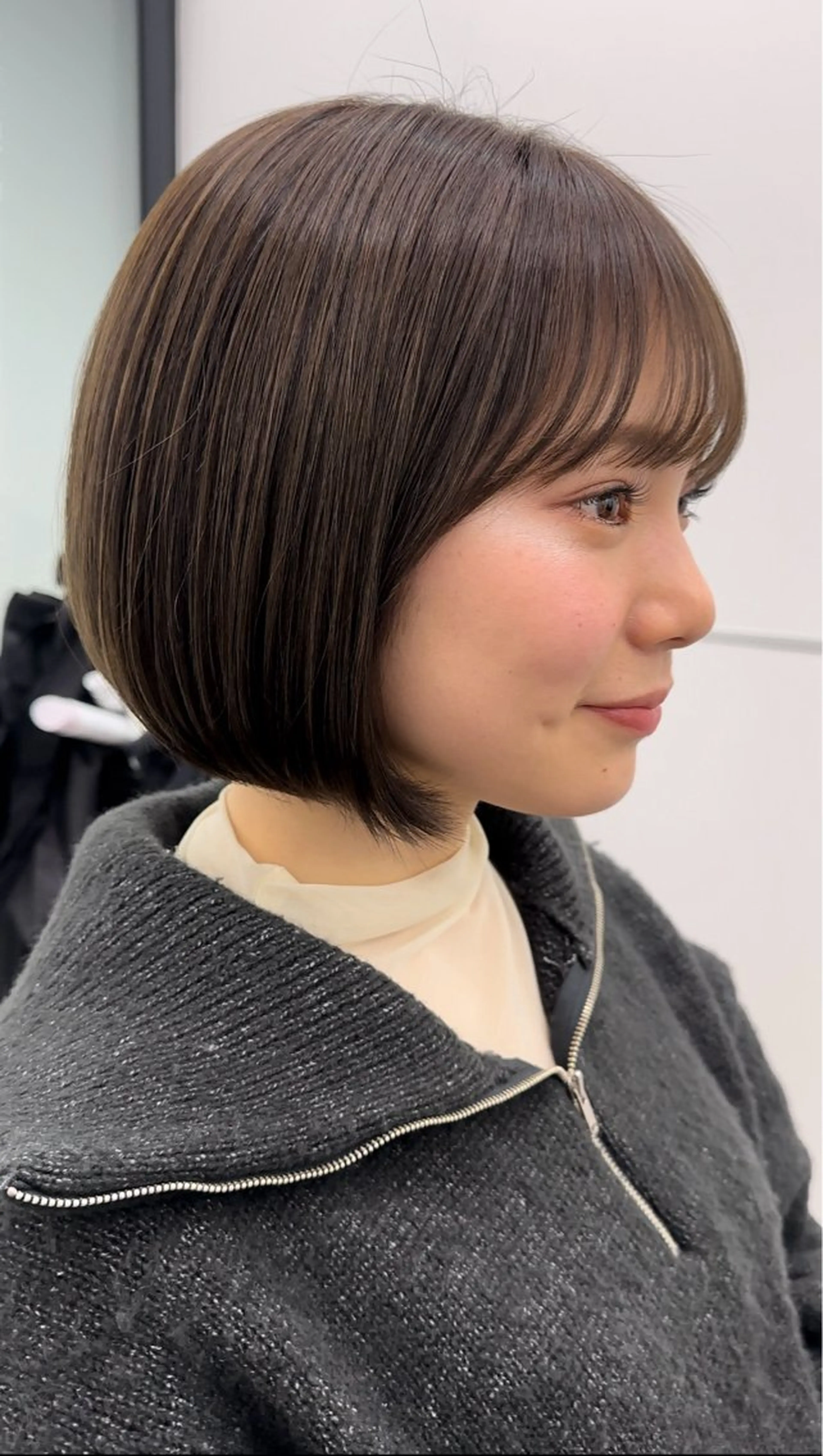 前髪カット＆カラー＆トリートメントの写真