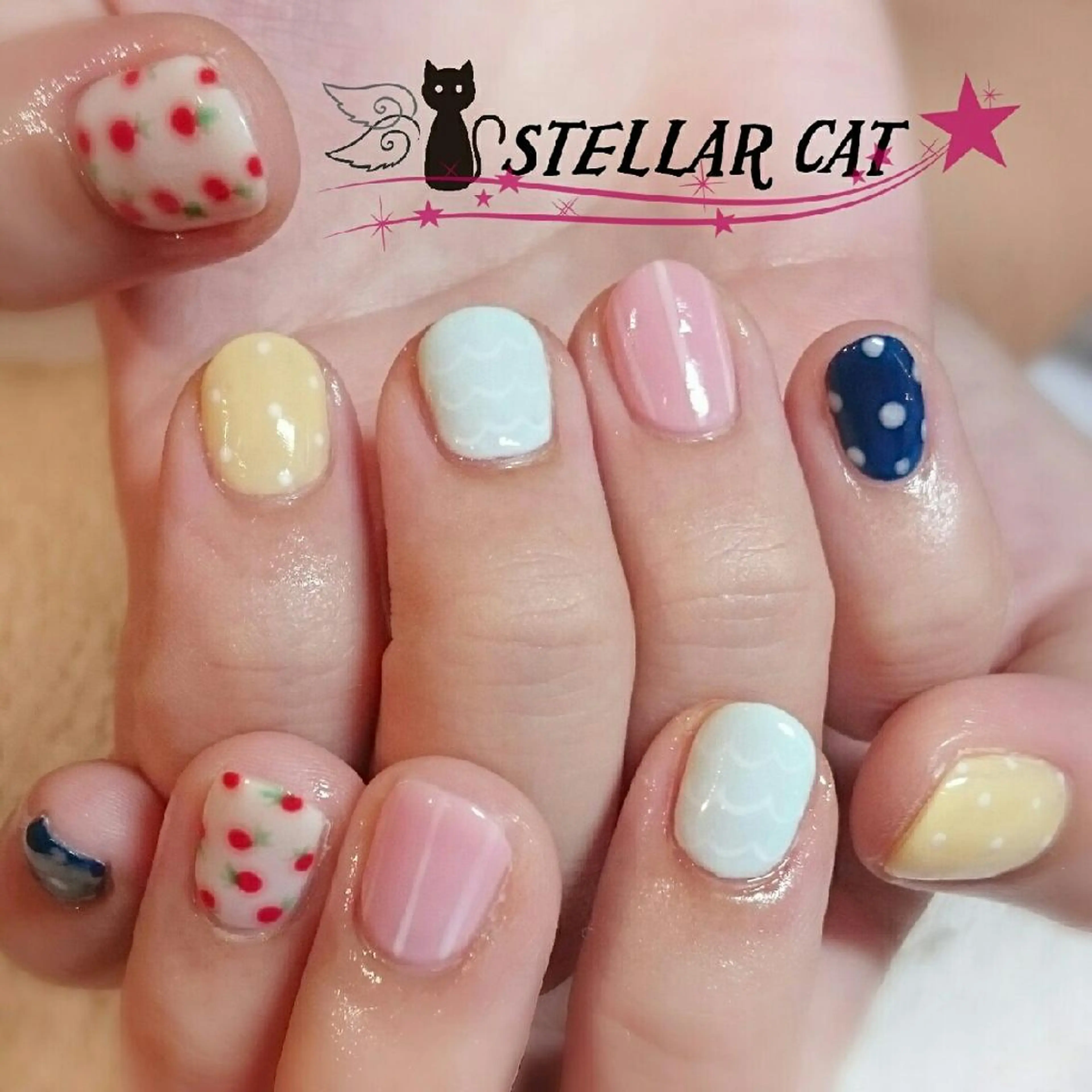 ネイル ショートネイル専門 StellarCatのネイルデザイン