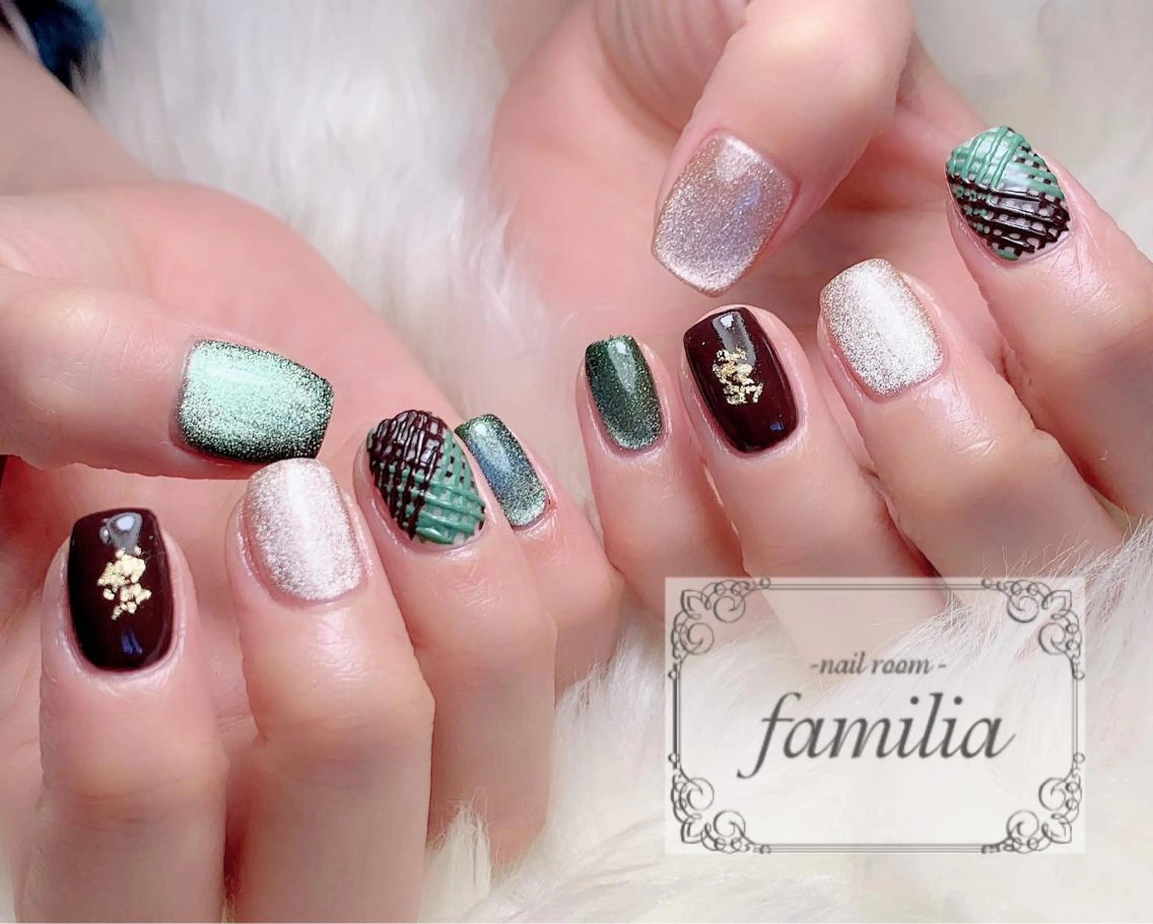 ネイル ハンドネイル -nailroom- familiaのネイルデザイン