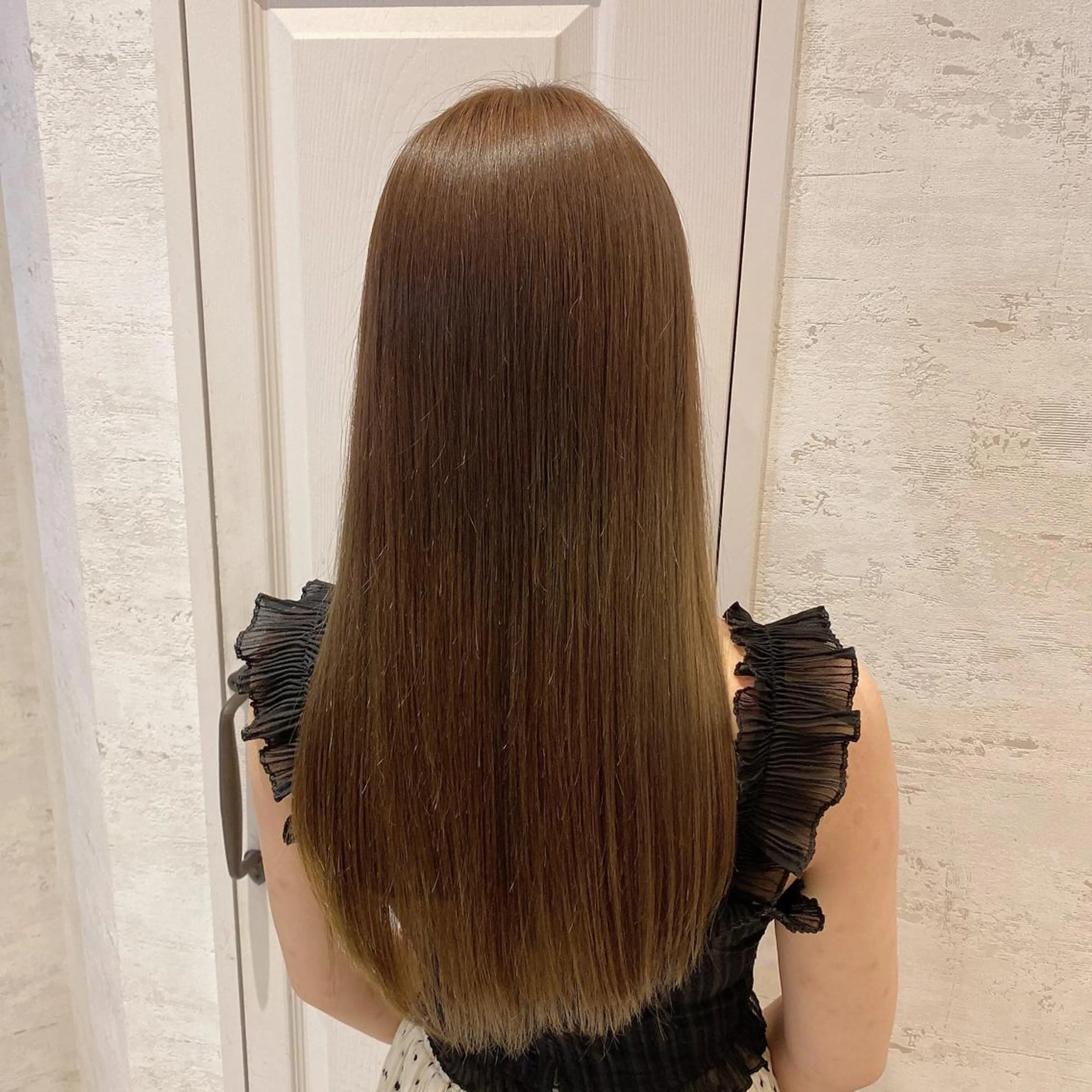 ミディアム トリートメント カット 代表山口ひな 髪質改善のプロのヘアスタイル