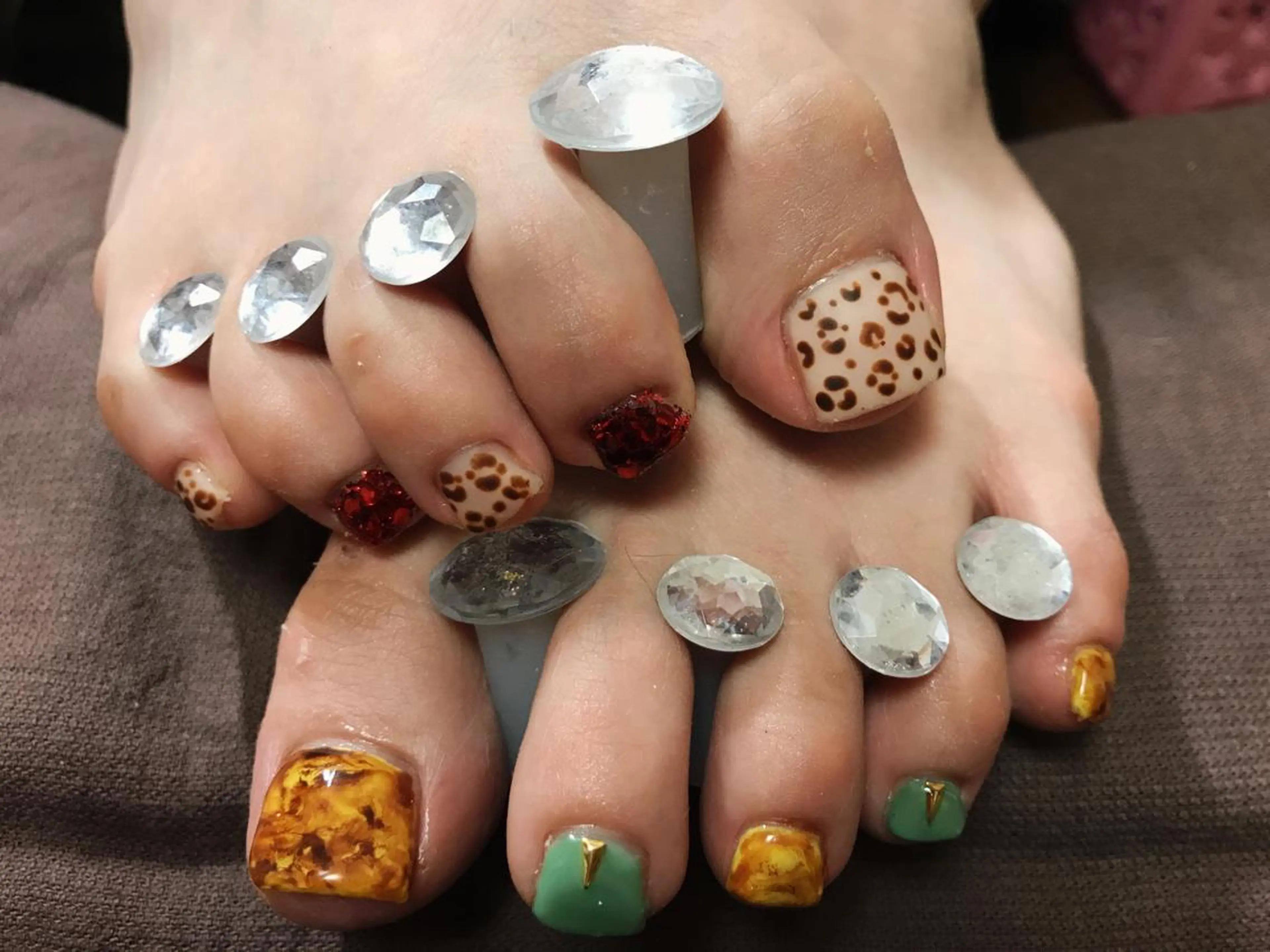 ネイル フットネイル フットネイル Nail Salon macherieのネイルデザイン