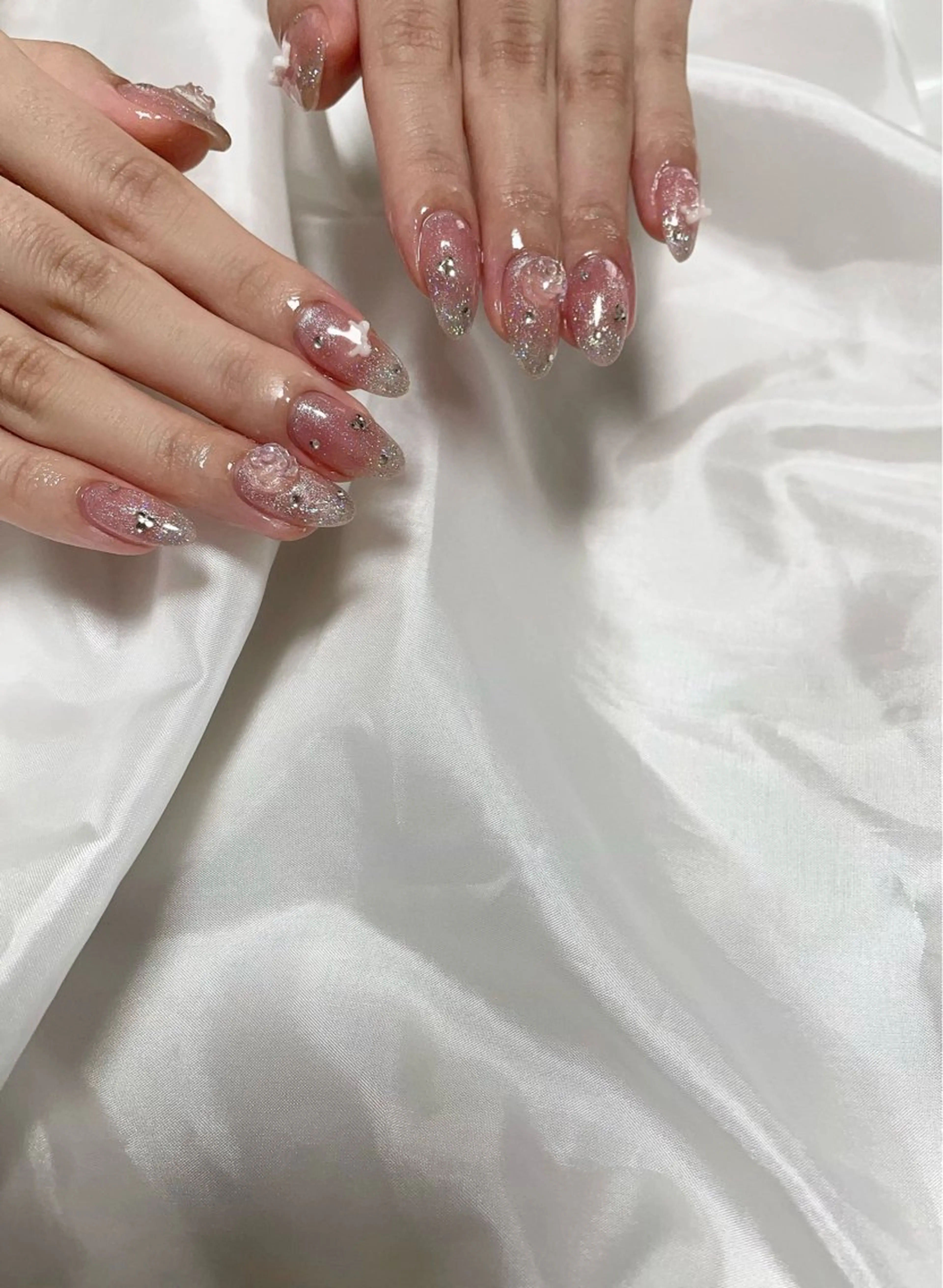 セミロング Nailsalon プチ　ラジェムのネイルデザイン