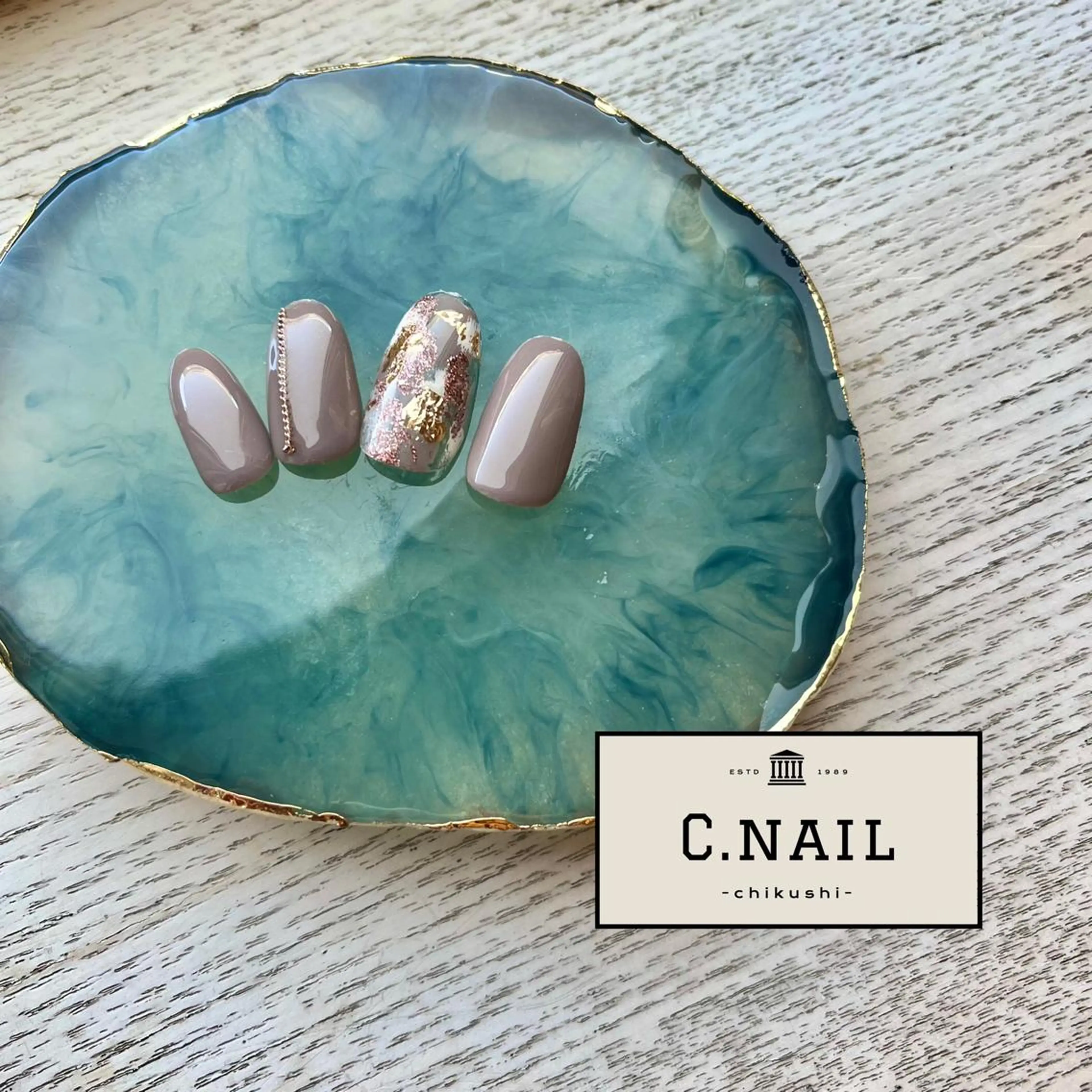 ネイル ジェルネイル パラジェル C.Nail &Eye筑紫駅のネイルデザイン