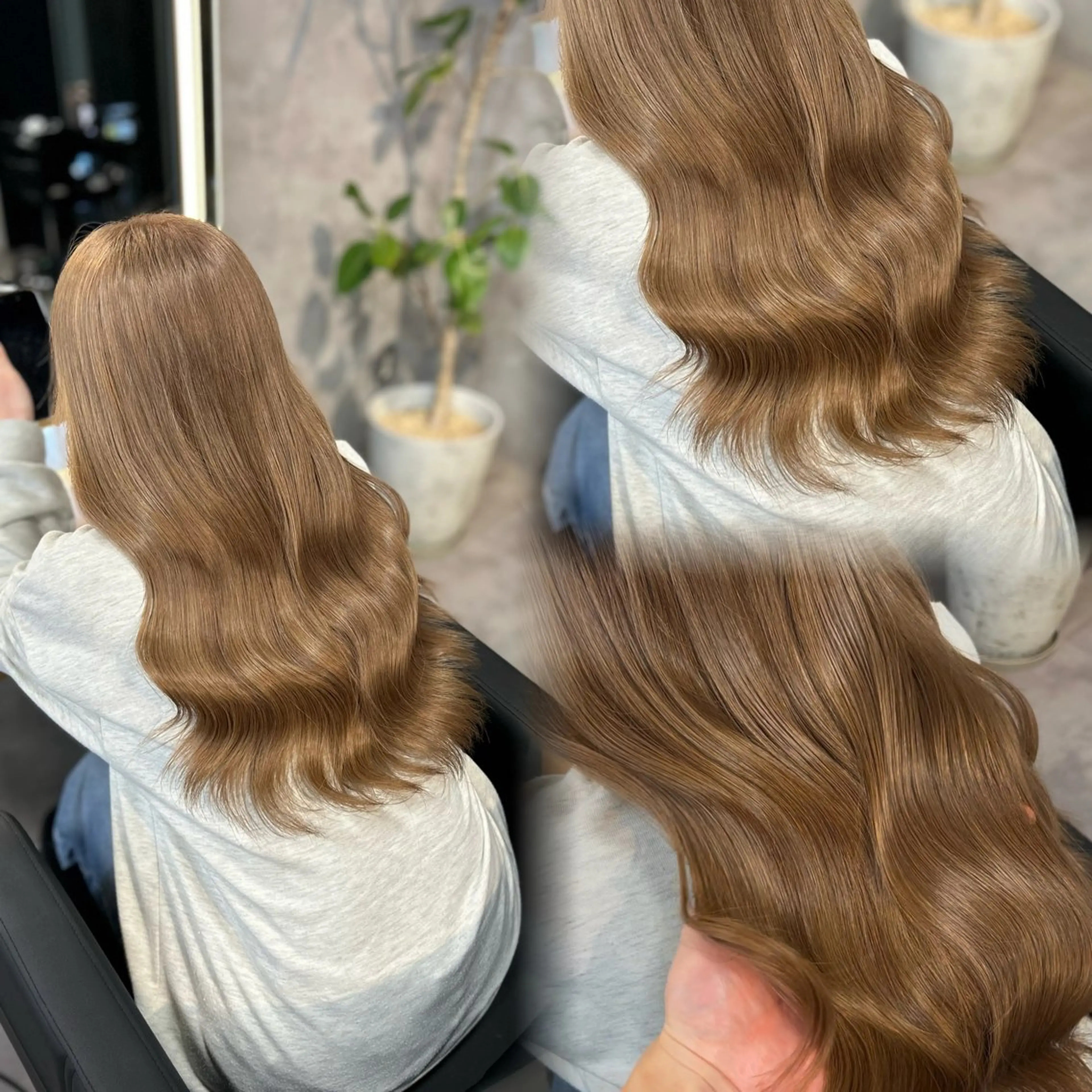 ロング カラー ヘアアレンジ ヘアカラー トリートメント ブリーチなしの達人 🌈KAITOのヘアスタイル