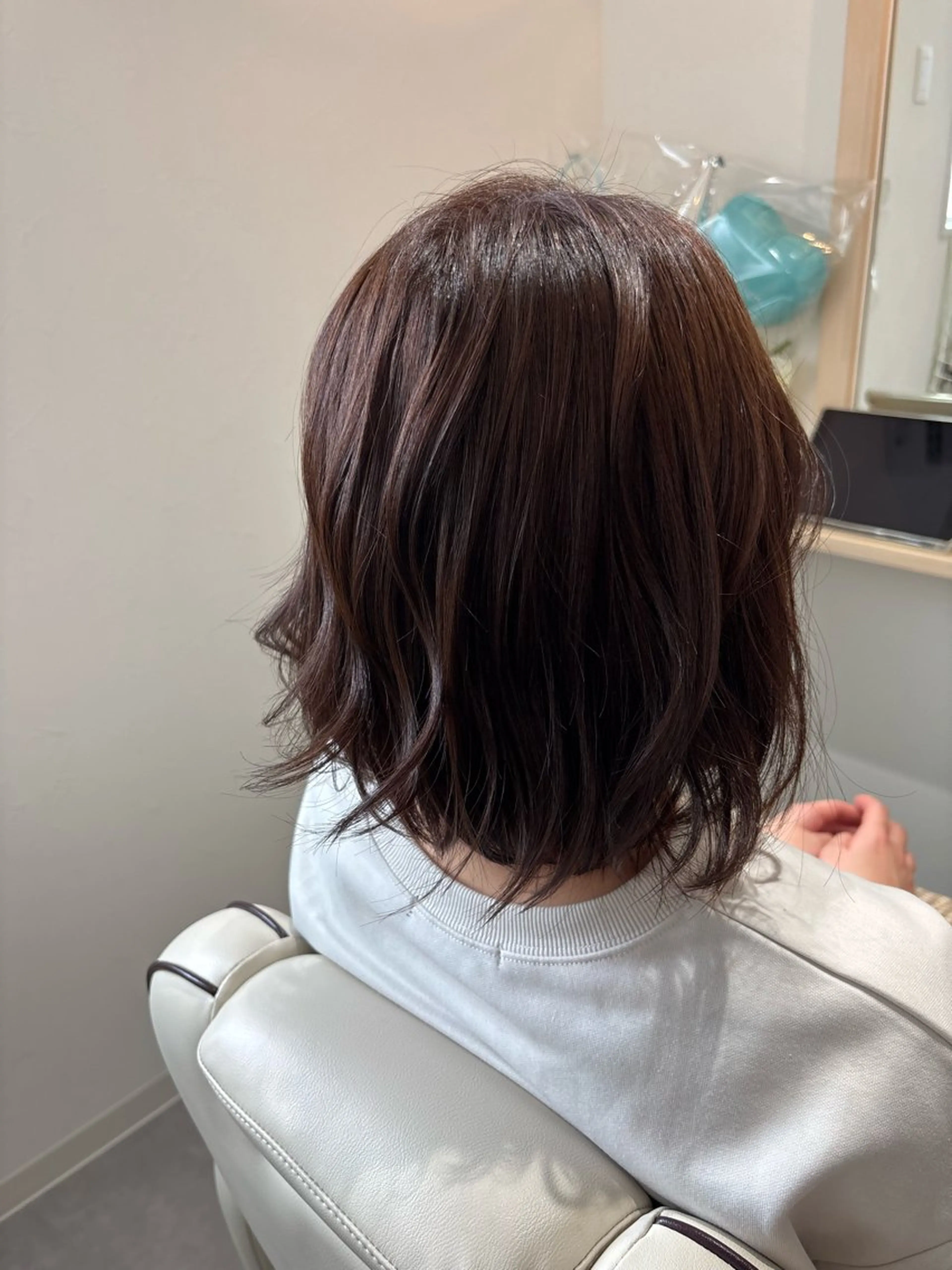 ミディアム 髪質改善 トリートメント utatane /髪質改善サロンのヘアスタイル