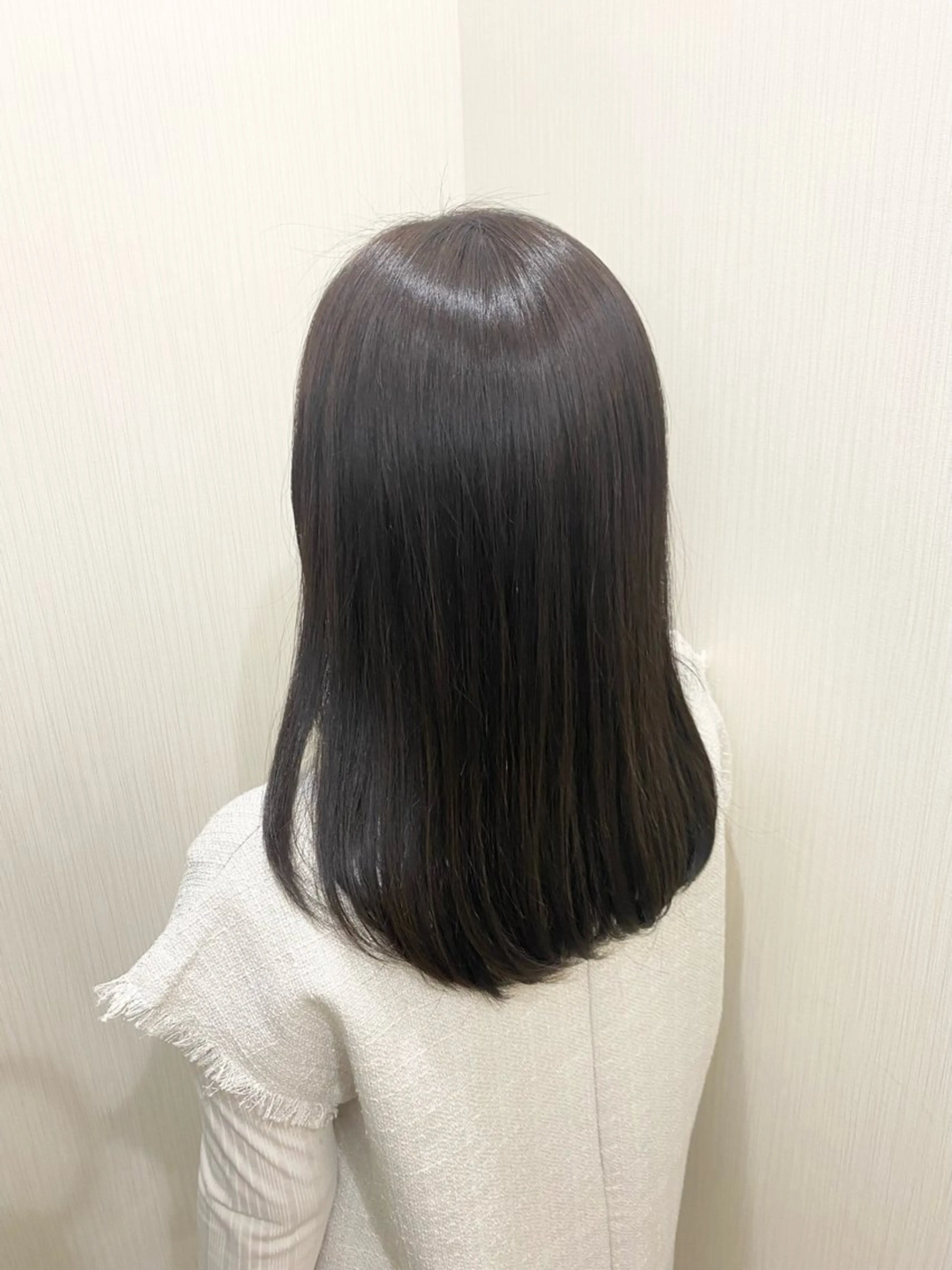 セミロング カラー カット ヘアカラー トリートメント naitre 🌼SHIORI🌼のマツエク・マツパデザイン