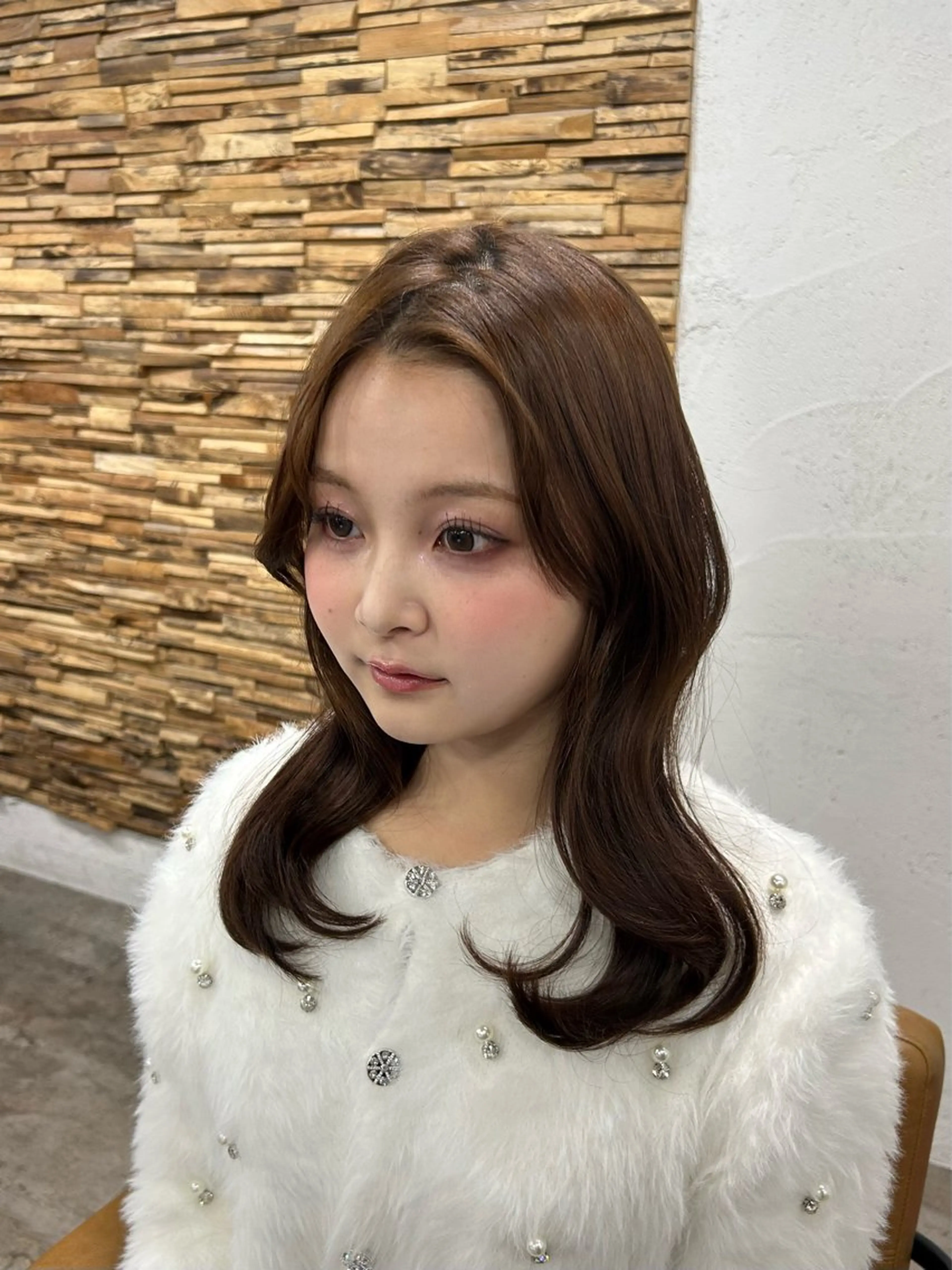 セミロング ANNA 🦋‪‎🤍のヘアスタイル