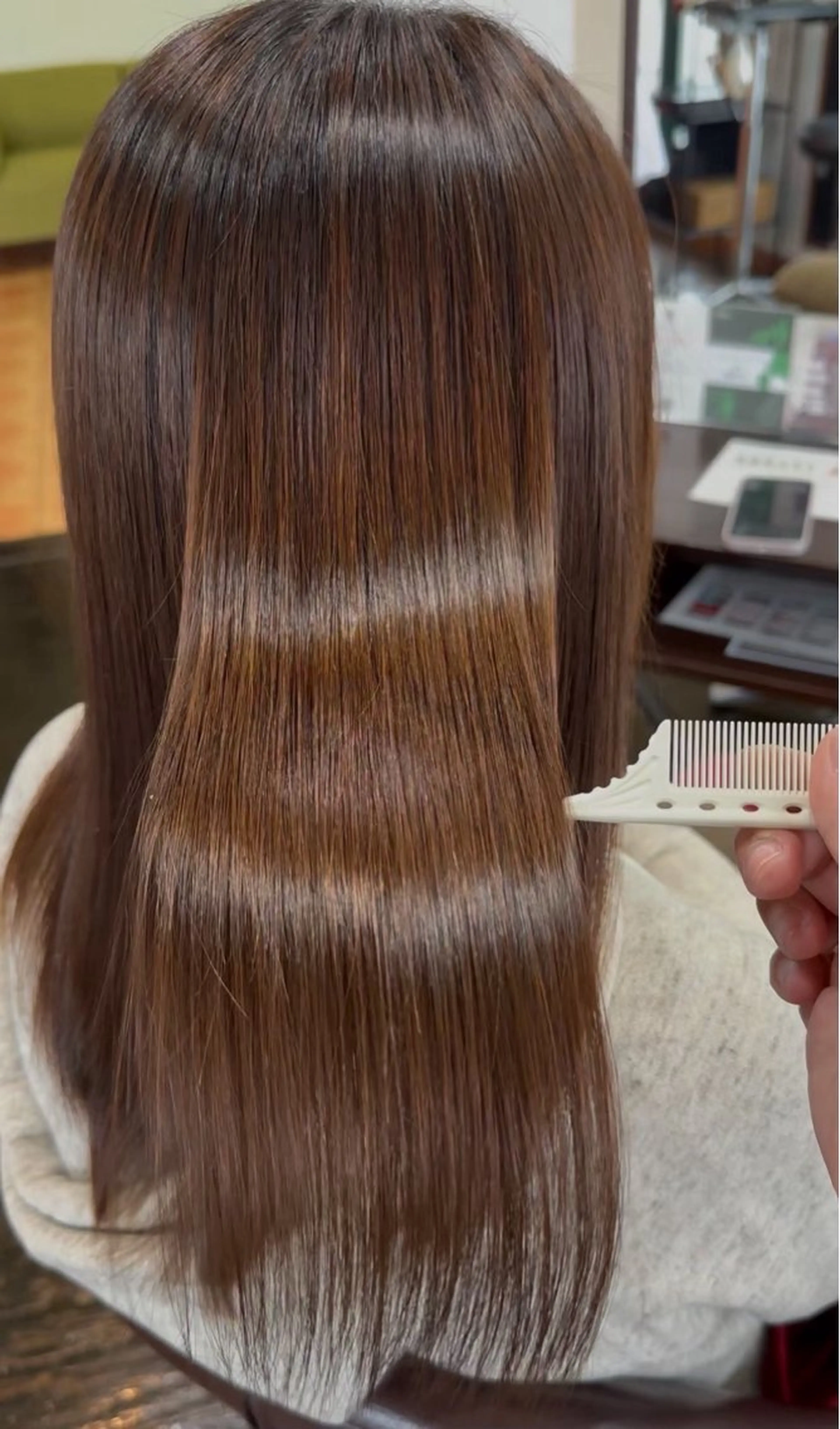 ロング カラー La Ruelle yoko🐈髪質改善のヘアスタイル