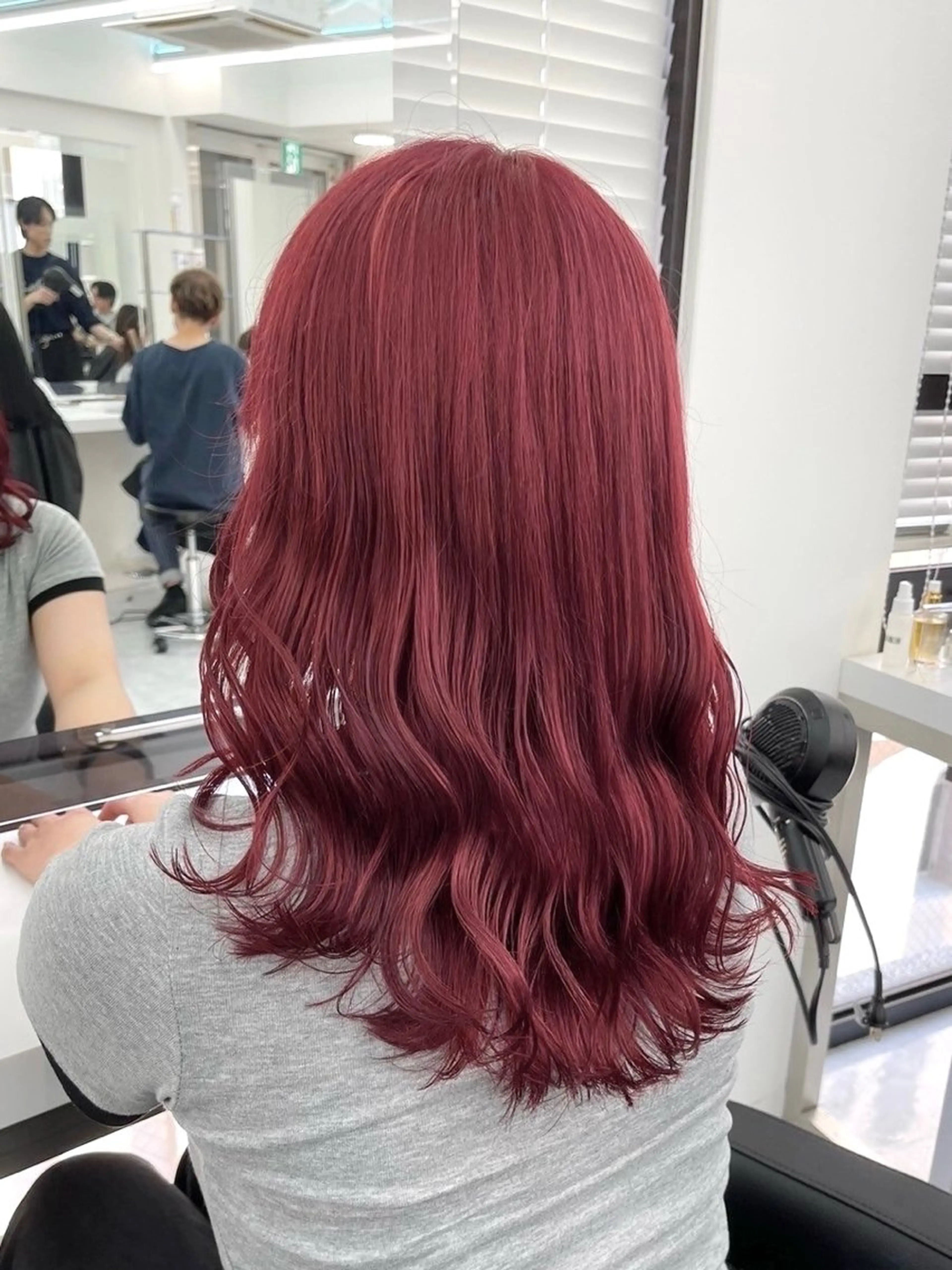 カラー 暖色メンズレディース 🍓優 音のヘアスタイル