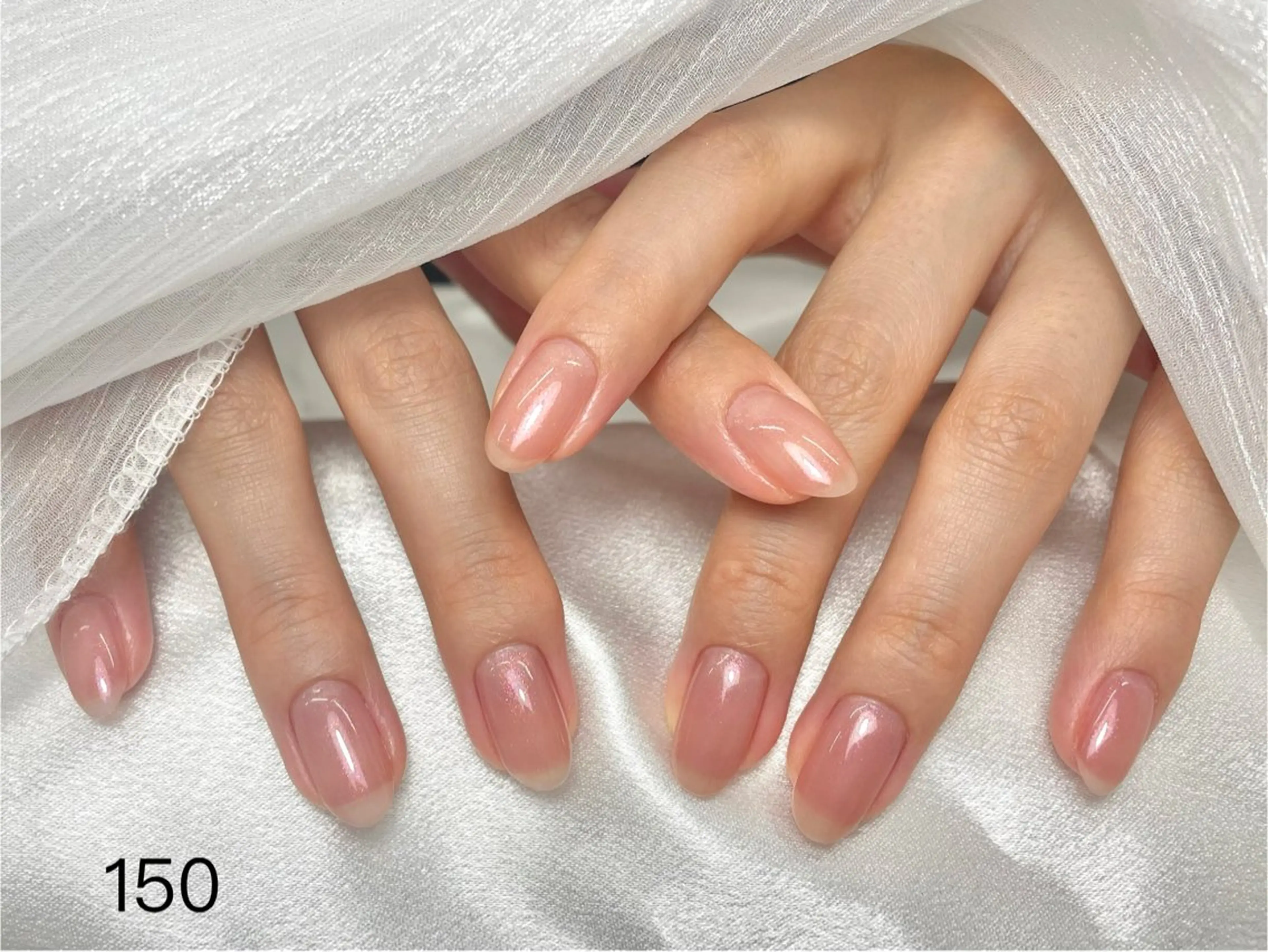 ネイル ワンカラーネイル 夏 目のネイルデザイン