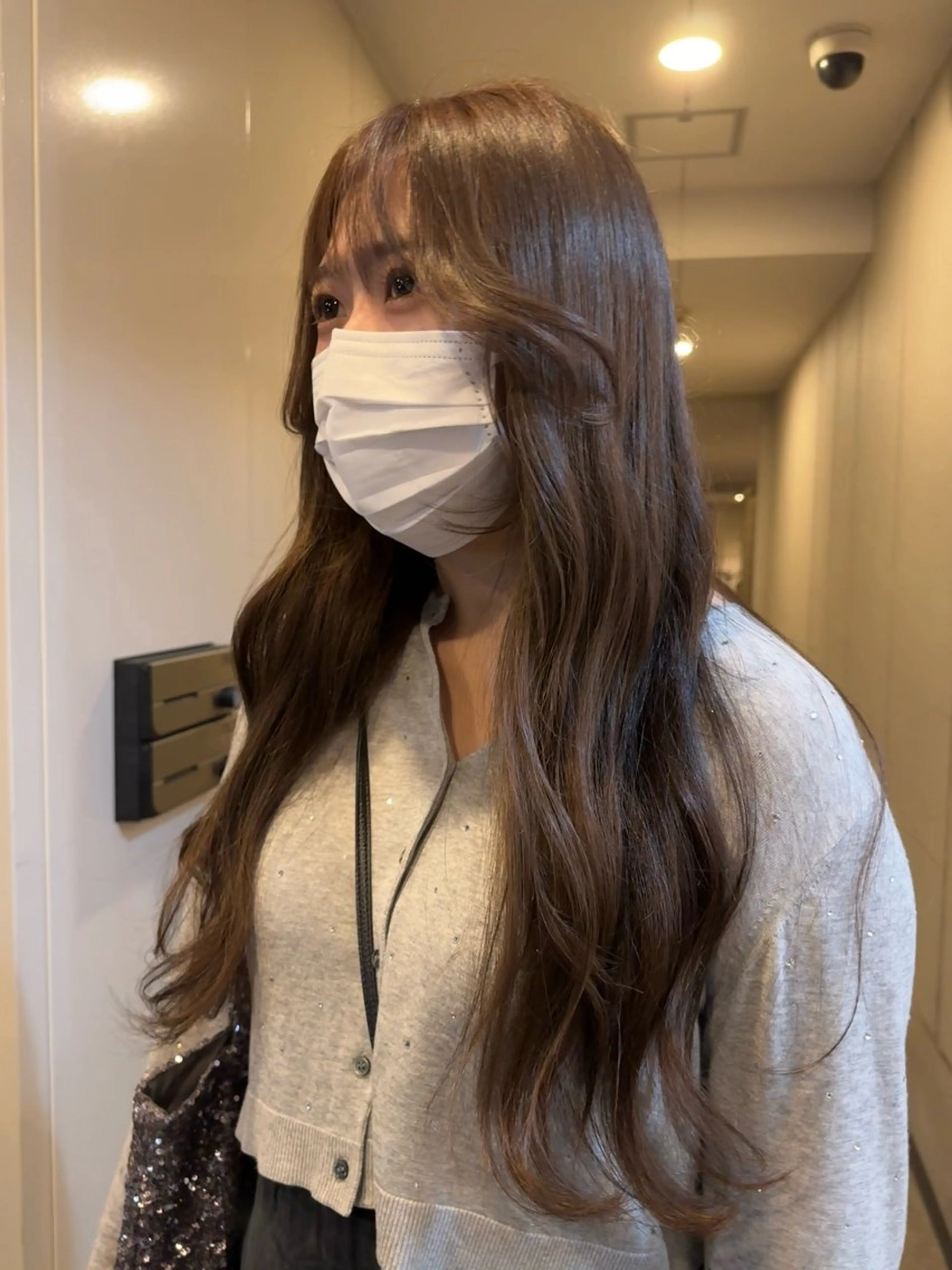 カラー ベージュカラー ブリーチ 透明感カラー ダブルカラー ブリーチなしカラー KON所属・KON /nozomiのヘアスタイル