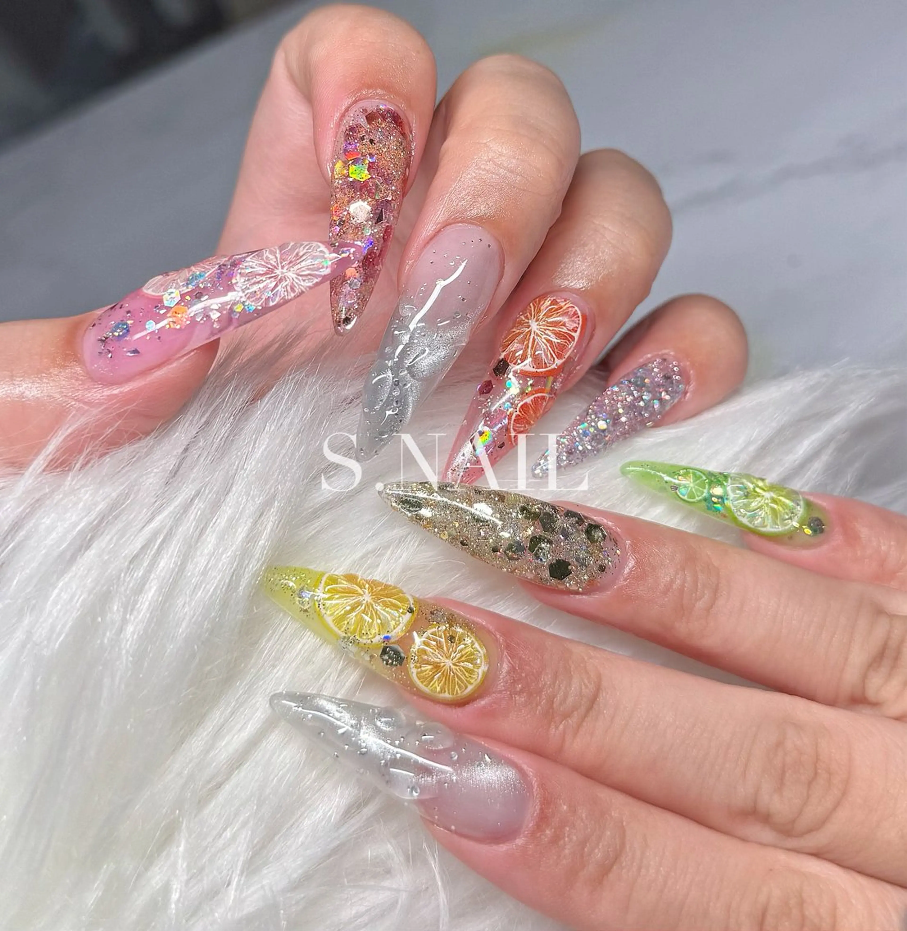 ネイル ハンドネイル S♡NAIL所属・S.NAIL Suuのネイルデザイン