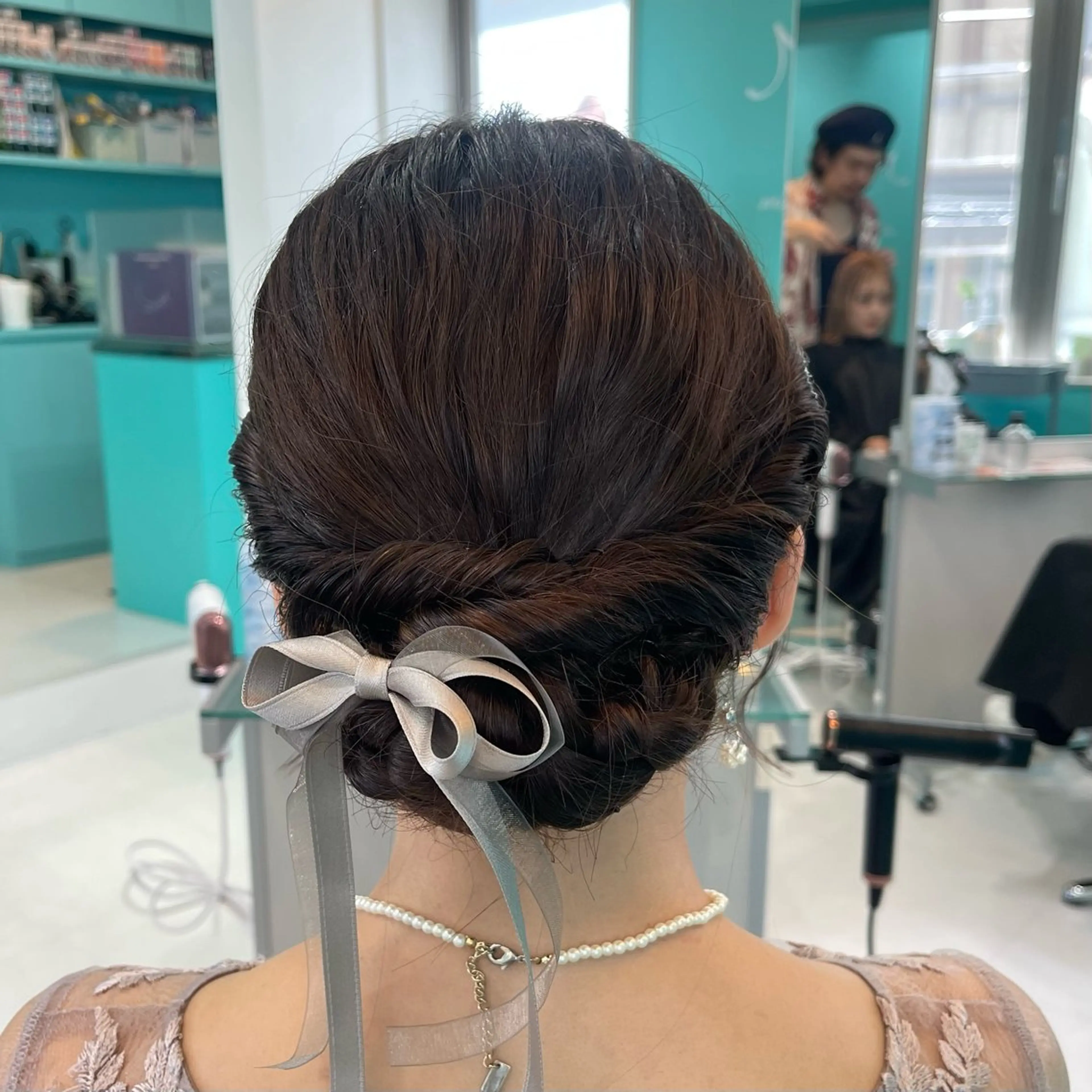 ロング ヘアアレンジ ヘアセット mana/メンズ/ ヘアセット/ブリーチのヘアスタイル