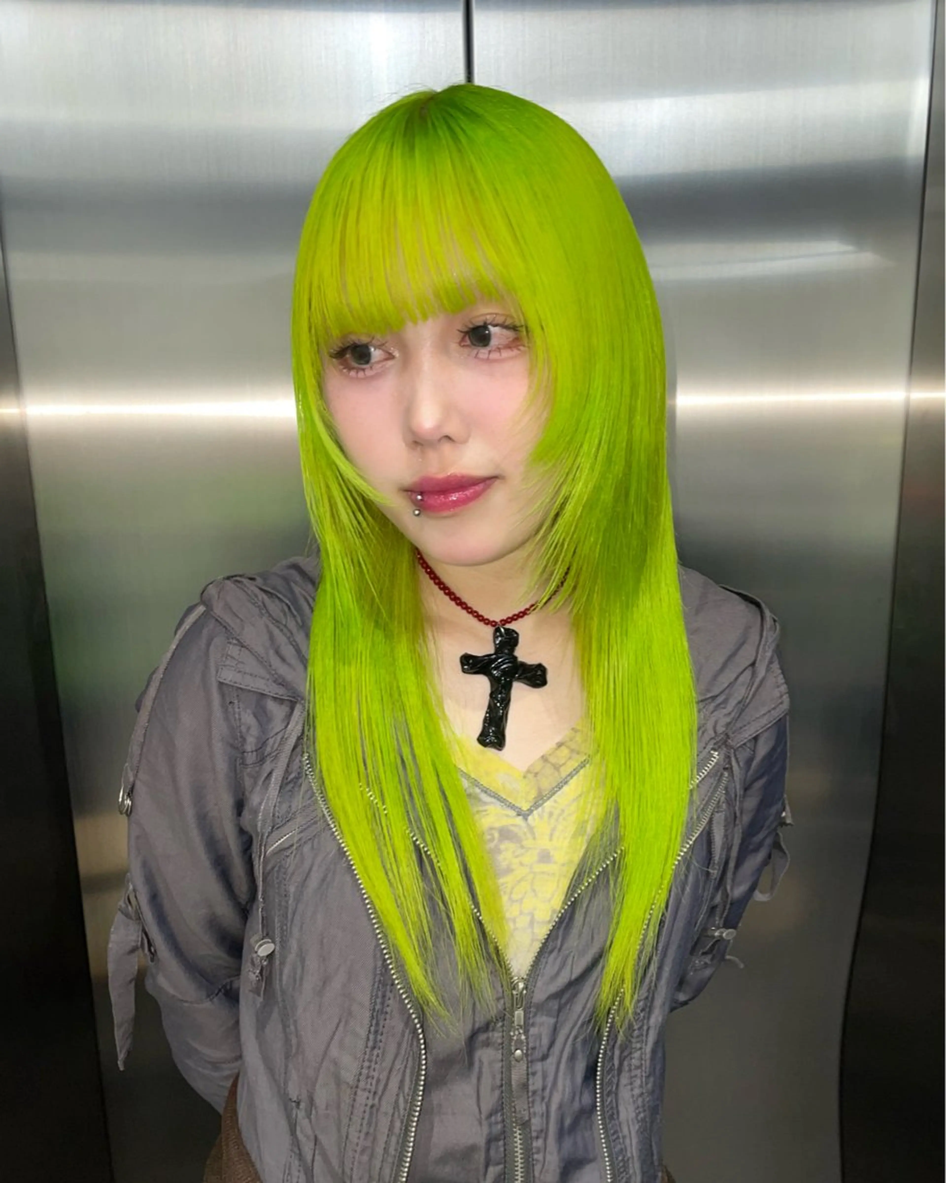 カラー Null所属・残留しないハイトーン 🎀マホのヘアスタイル