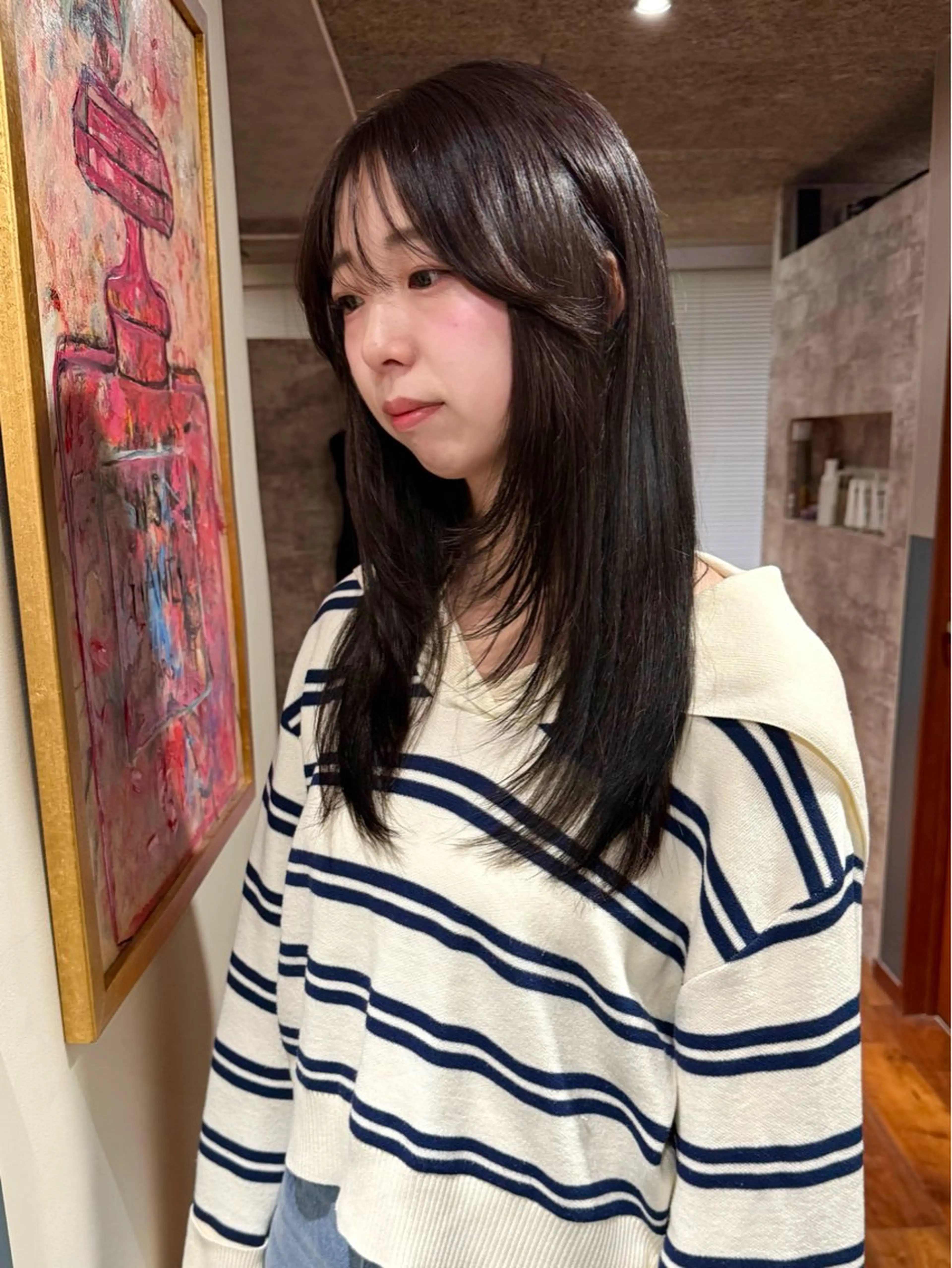 ロング カラー カット ヘアカラー トリートメント mai / linoah˚✧のヘアスタイル