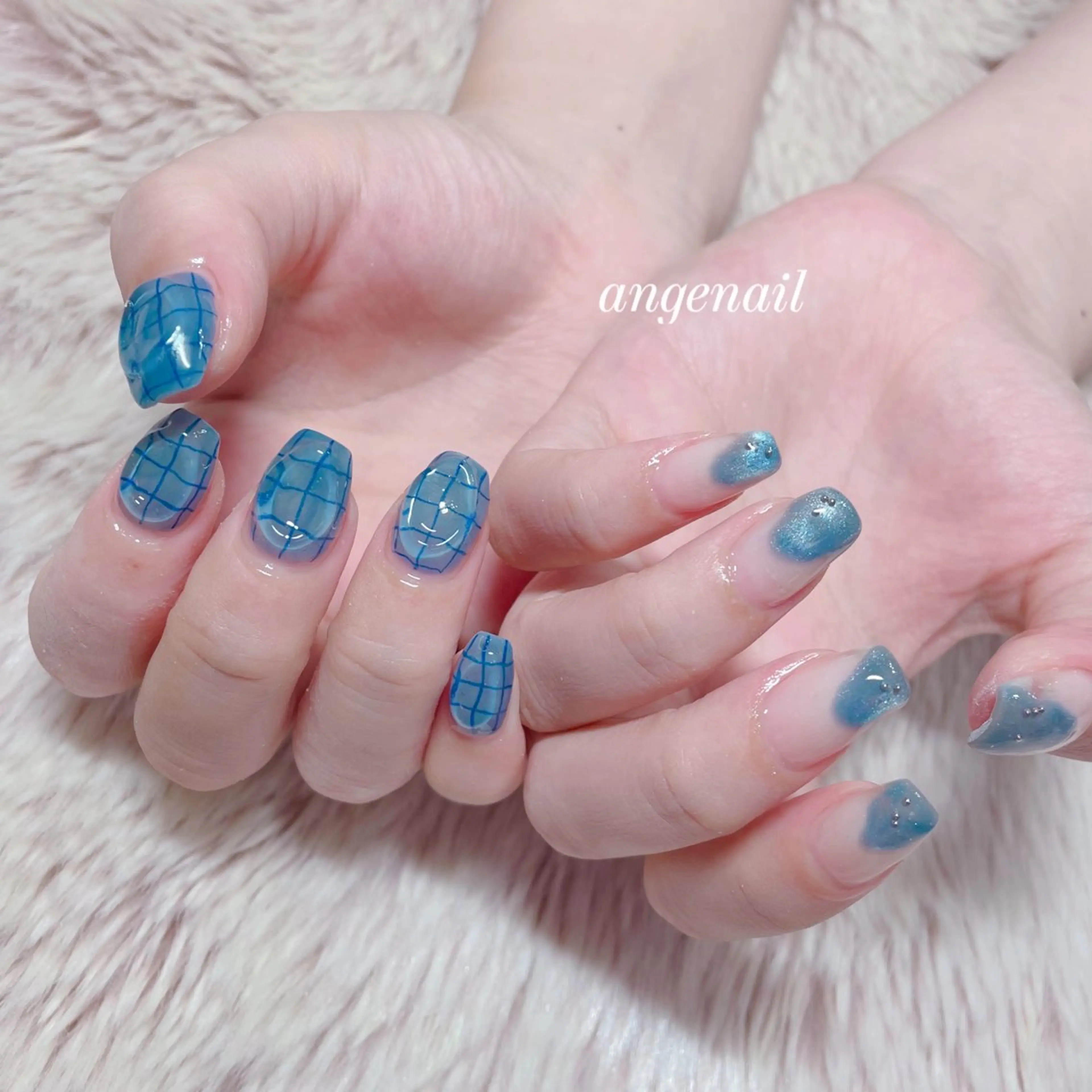 ネイル ハンドネイル オーナーネイリスト MAKIのネイルデザイン