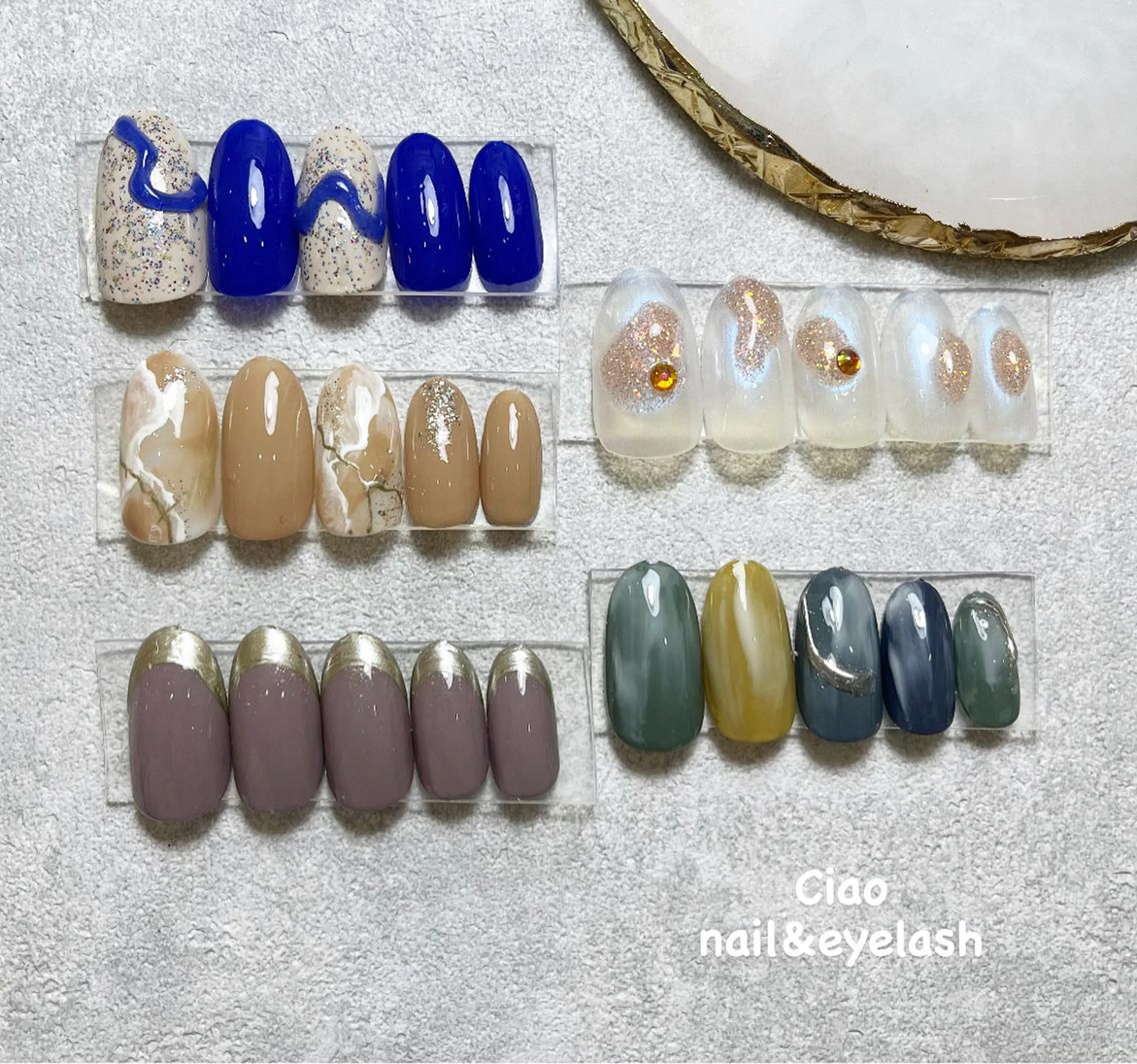 ネイル アートネイル ジェルネイル ニュアンスネイル 冬ネイル #Amin所属・#Amin nail salonのネイルデザイン