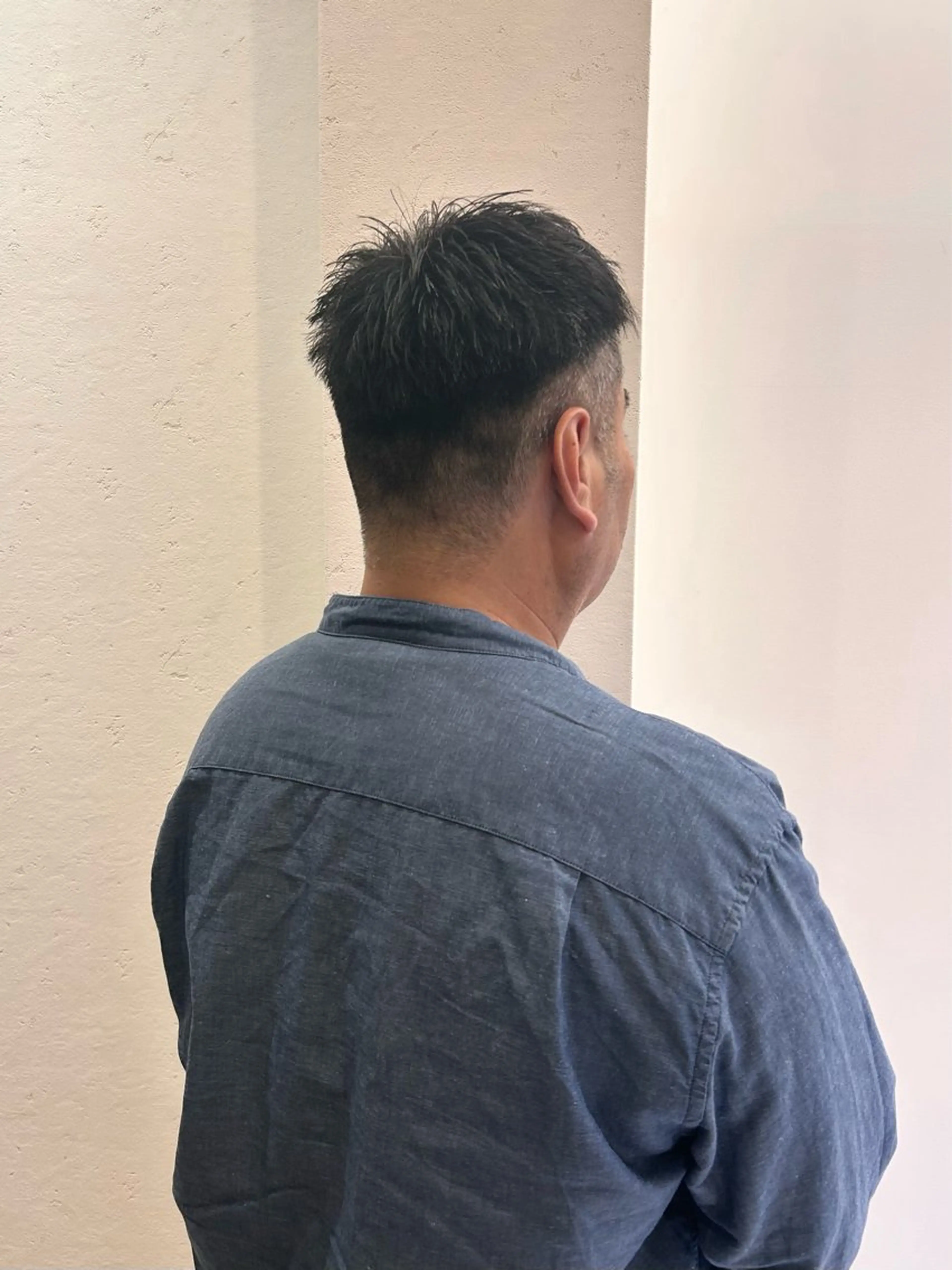 メンズ yuu 練習モデル募集のヘアスタイル