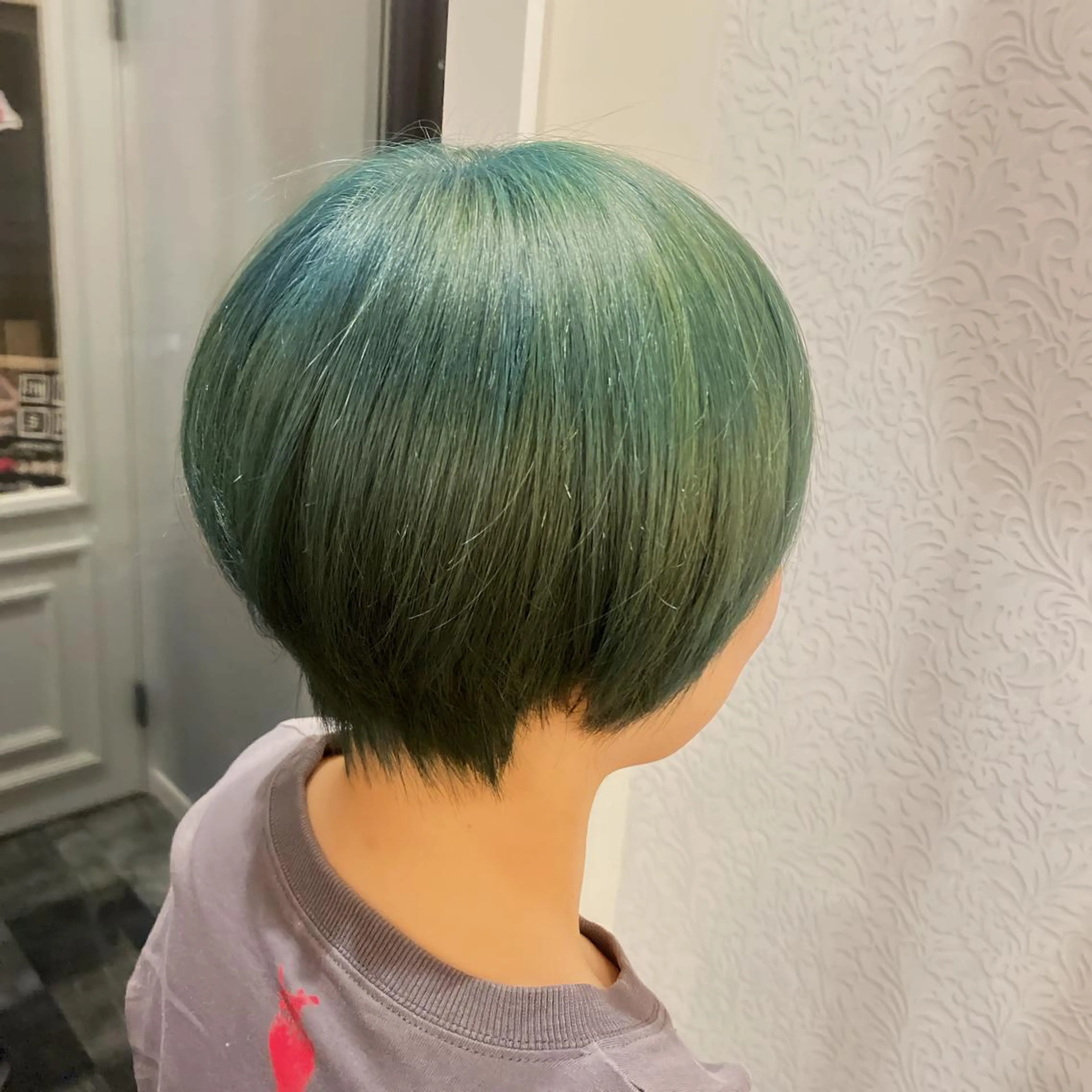 💜ダメージ最小限のケアブリーチカラー💜全頭ブリーチ+ダメージレスカラー+質感再整トリートメント¥11,000~の写真