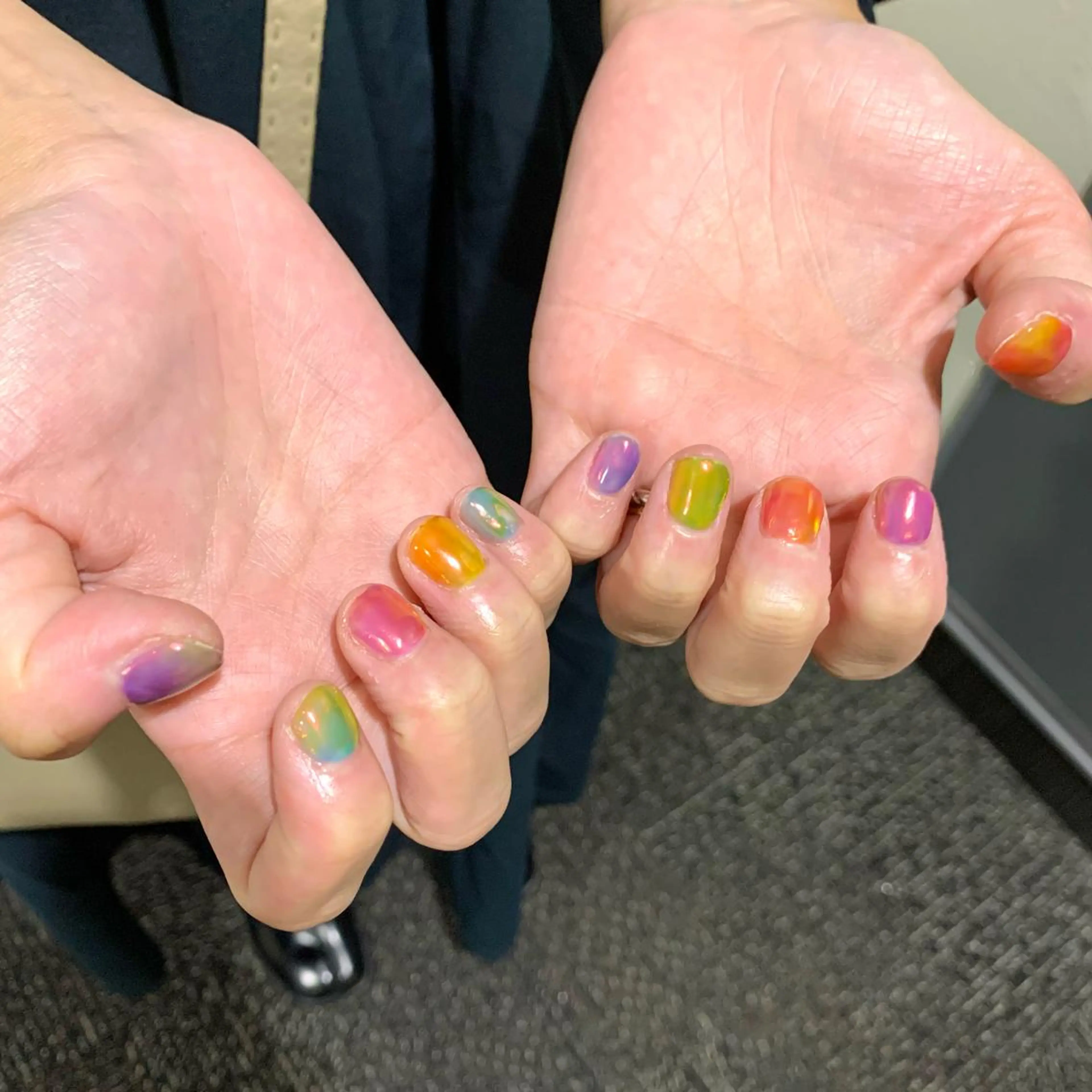 ネイル GO TODAY シェアサロン 表参道Colore店所属・K. Ayanaのネイルデザイン