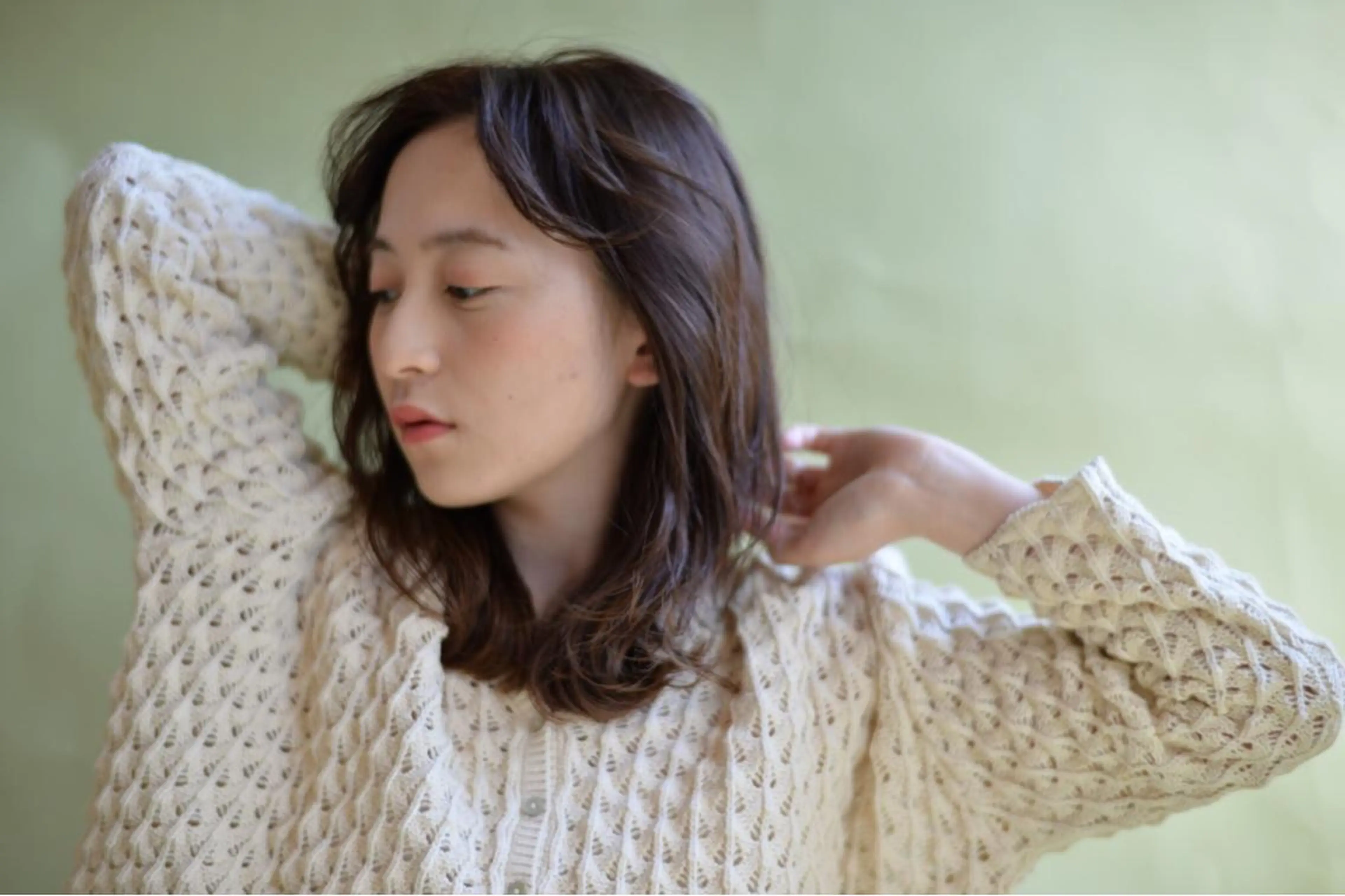 セミロング GLROW haruhiのヘアスタイル