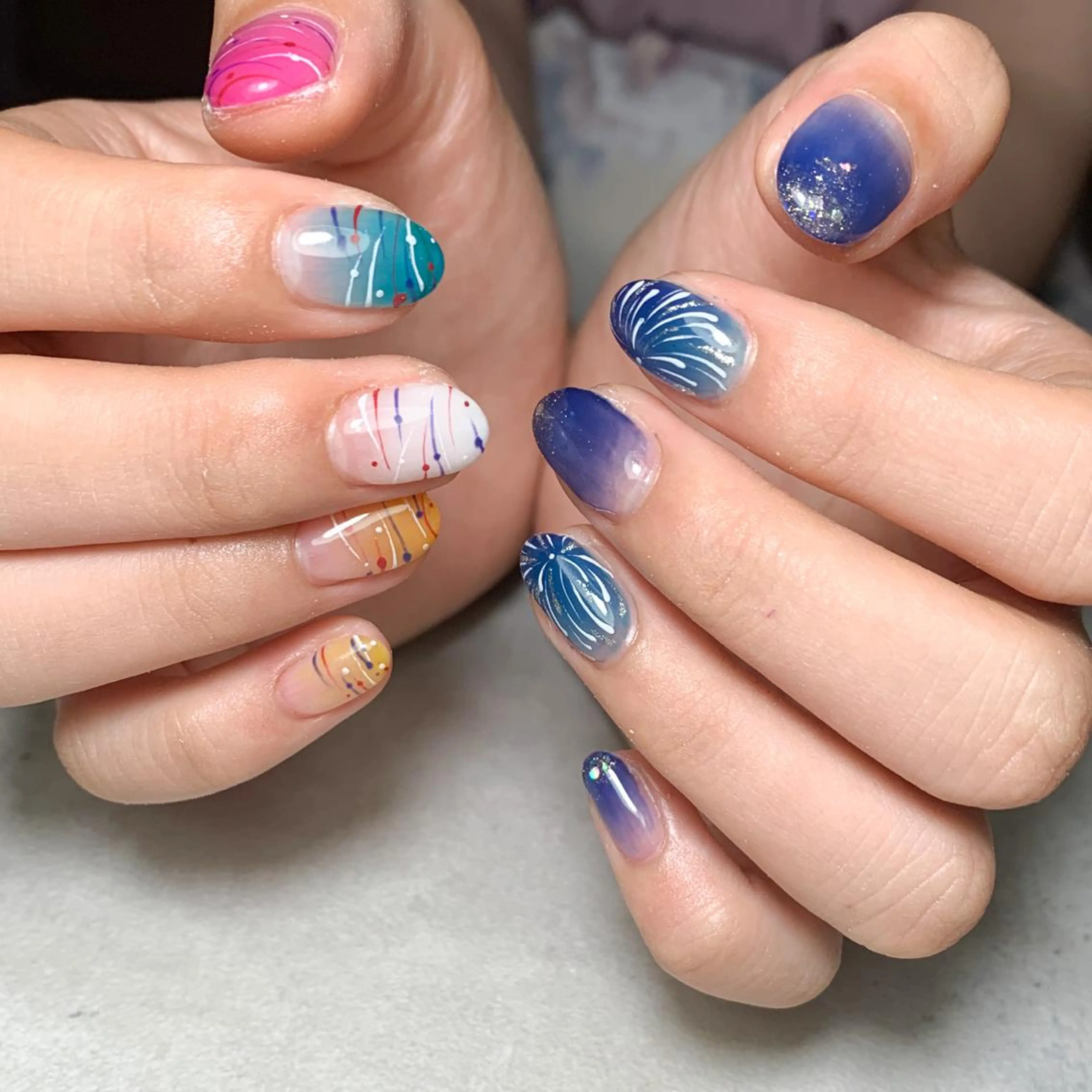 ネイル atelier　FIORITURA所属・FIORITURA aiのネイルデザイン