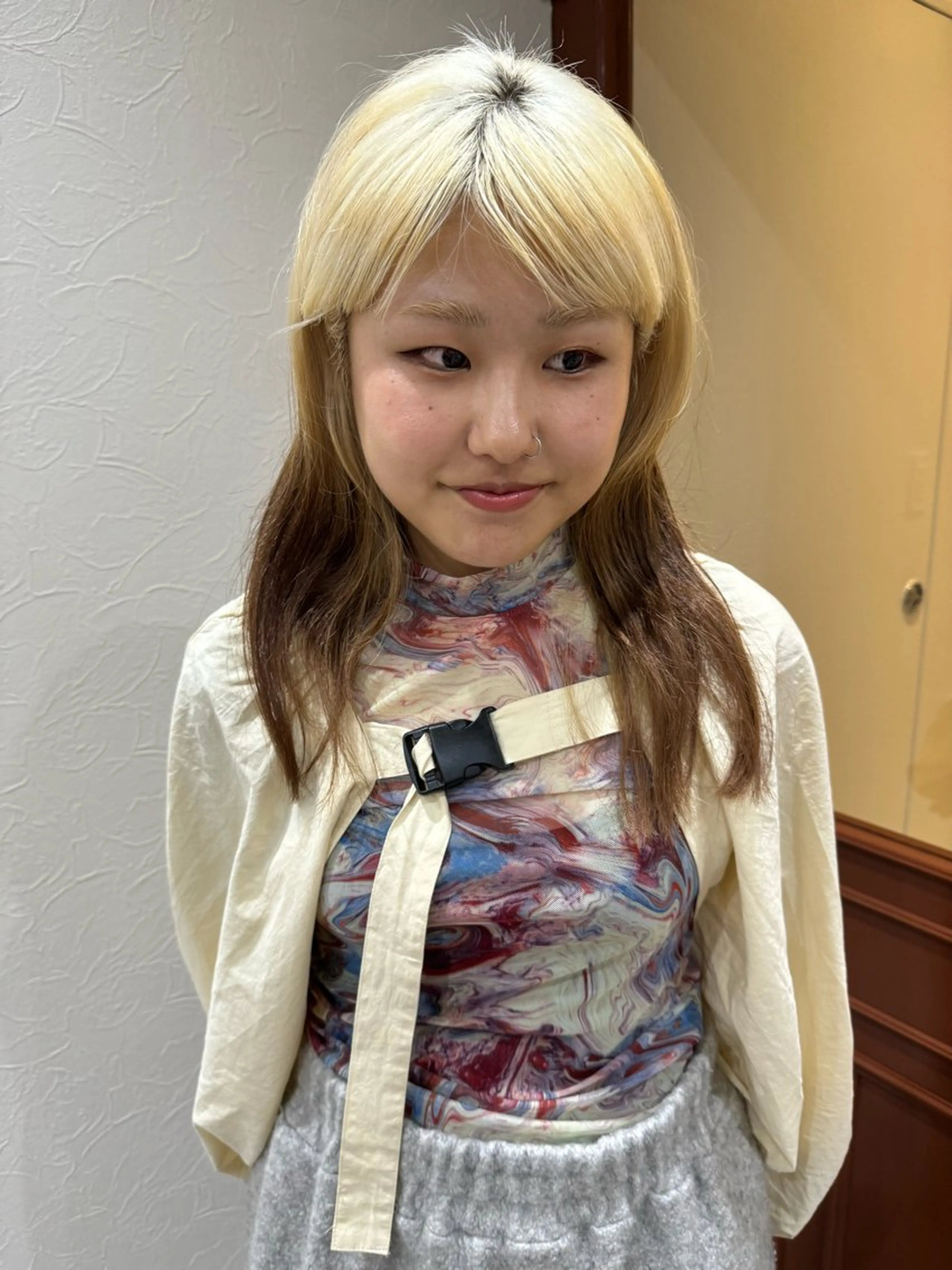 アイブロウ 透明感カラー ☆akoのヘアスタイル