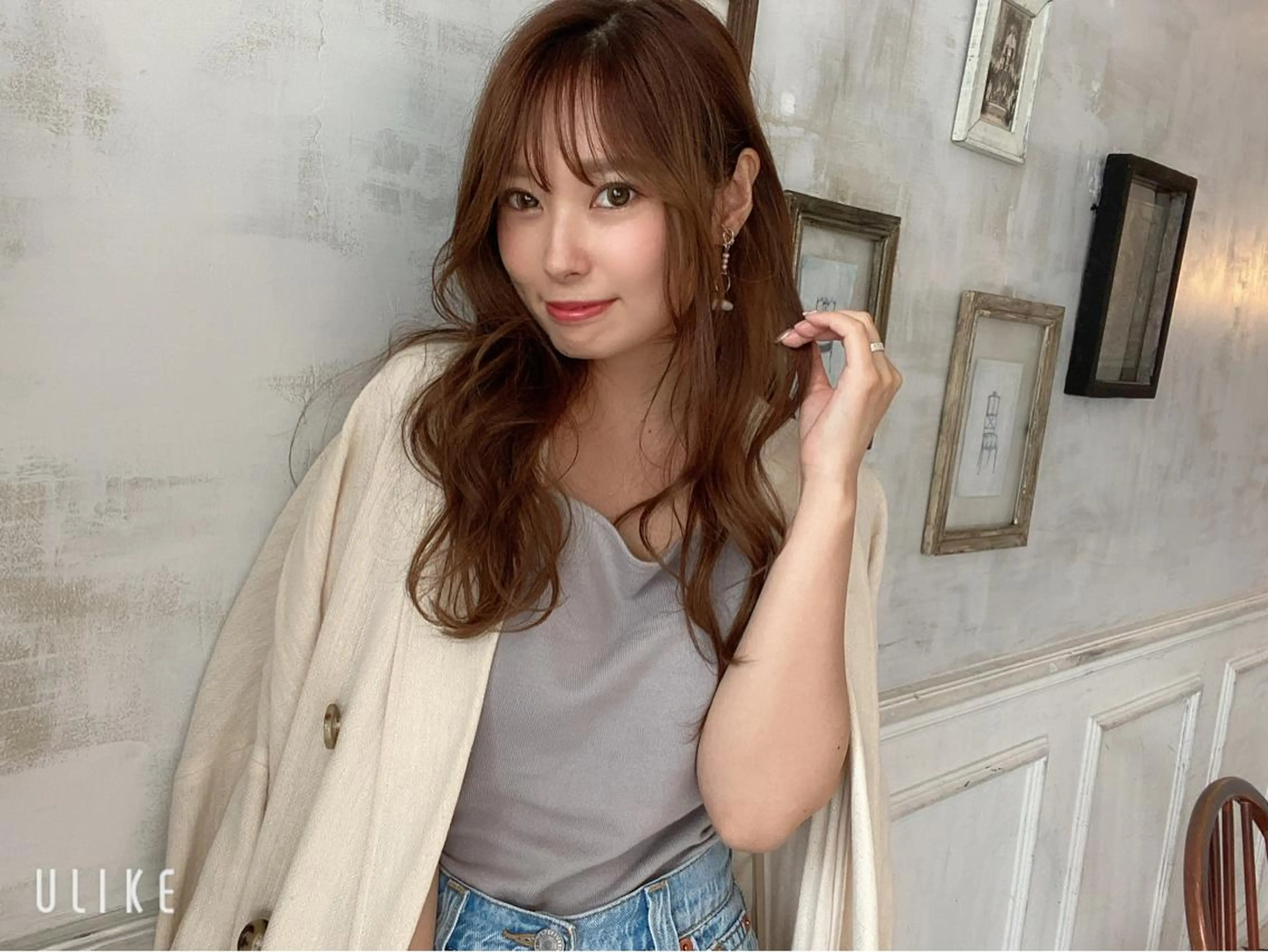 ロング Hokule'a 戸越銀座　向達真季のヘアスタイル