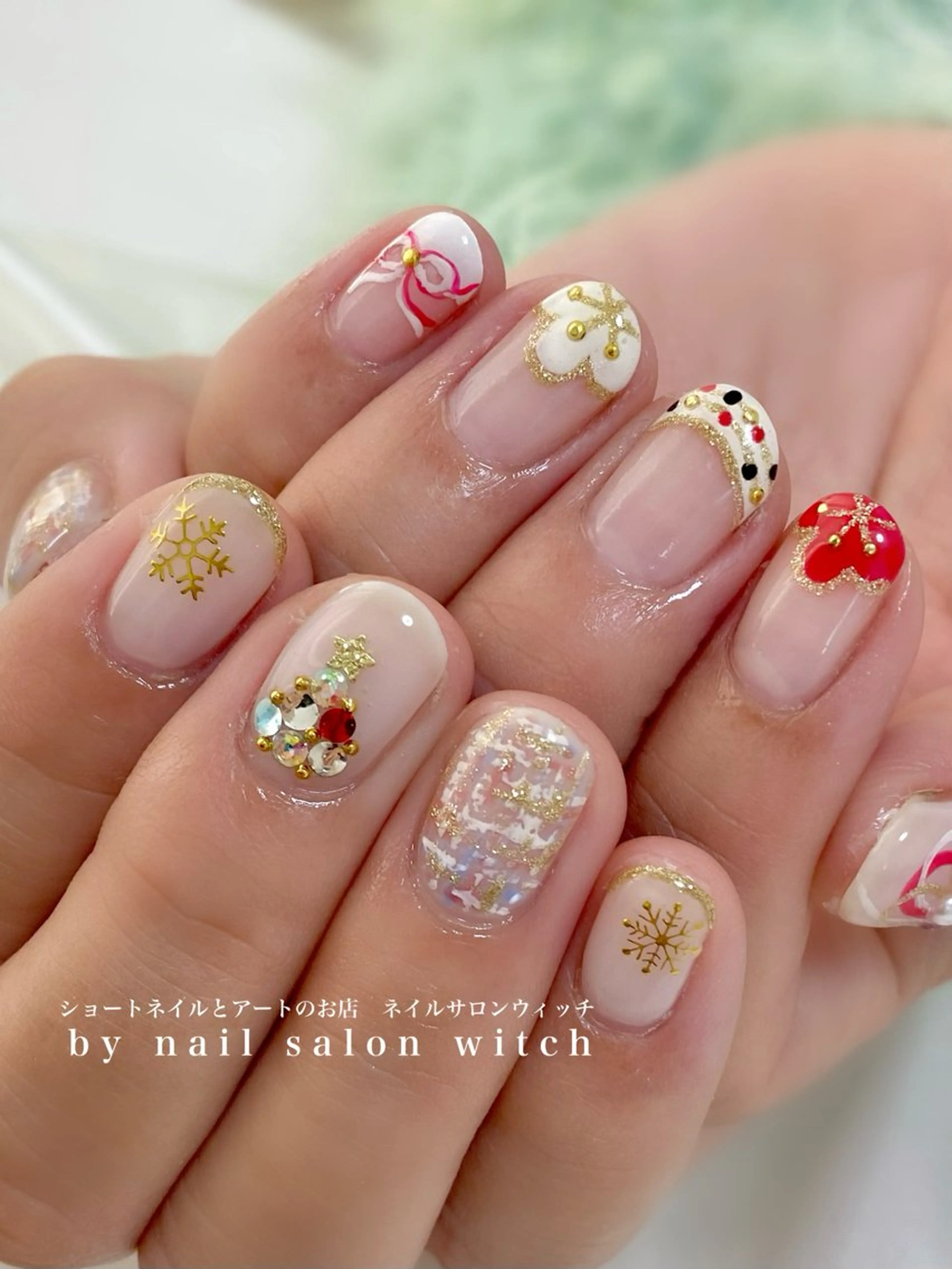 ネイル ショートネイル専門店　nail salon witch所属・縮 彩理のネイルデザイン