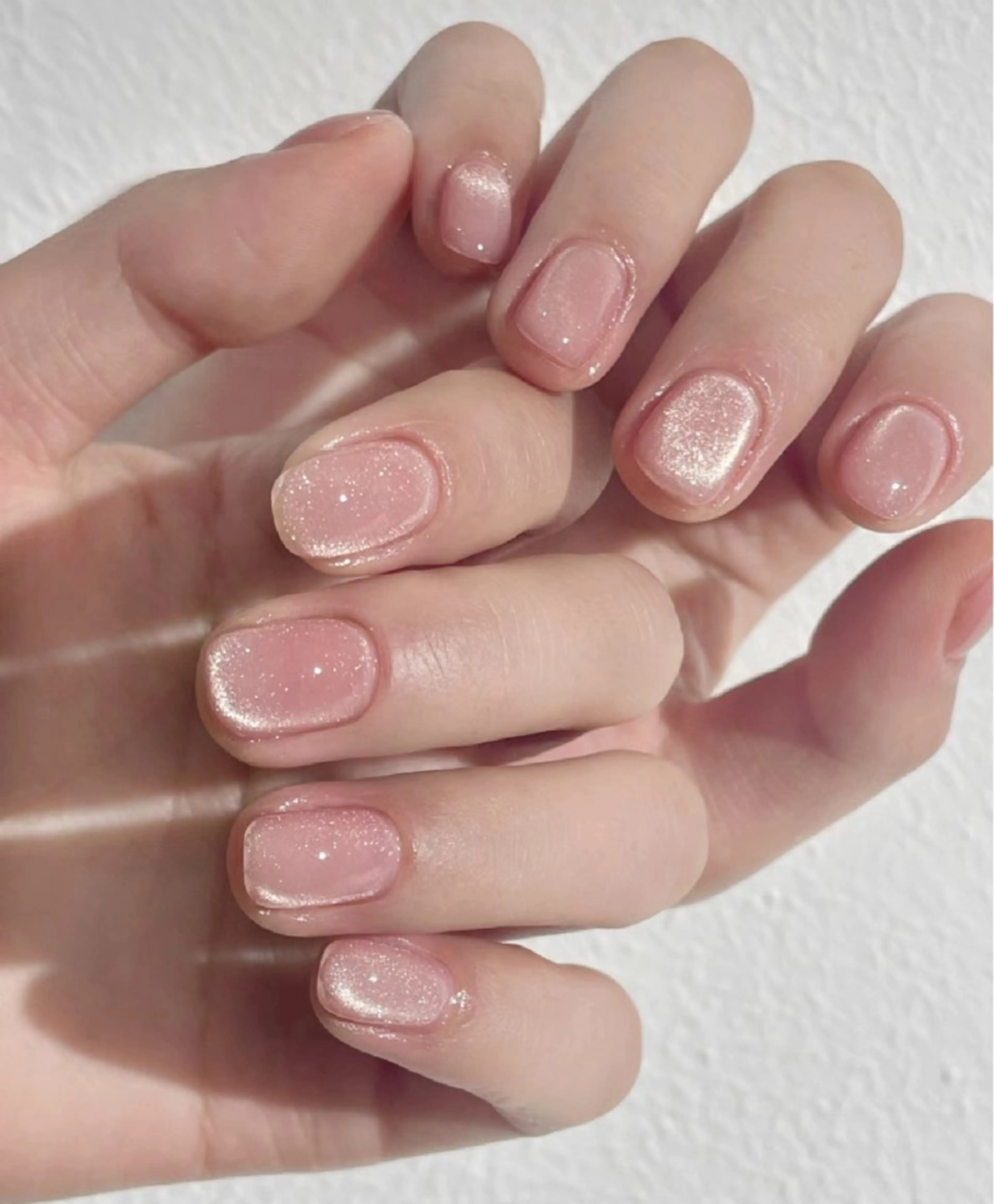 ネイル マグネットネイル マグネットワンカラー ワンカラーネイル 長出し専門店🎀 HARO💕Nailのネイルデザイン