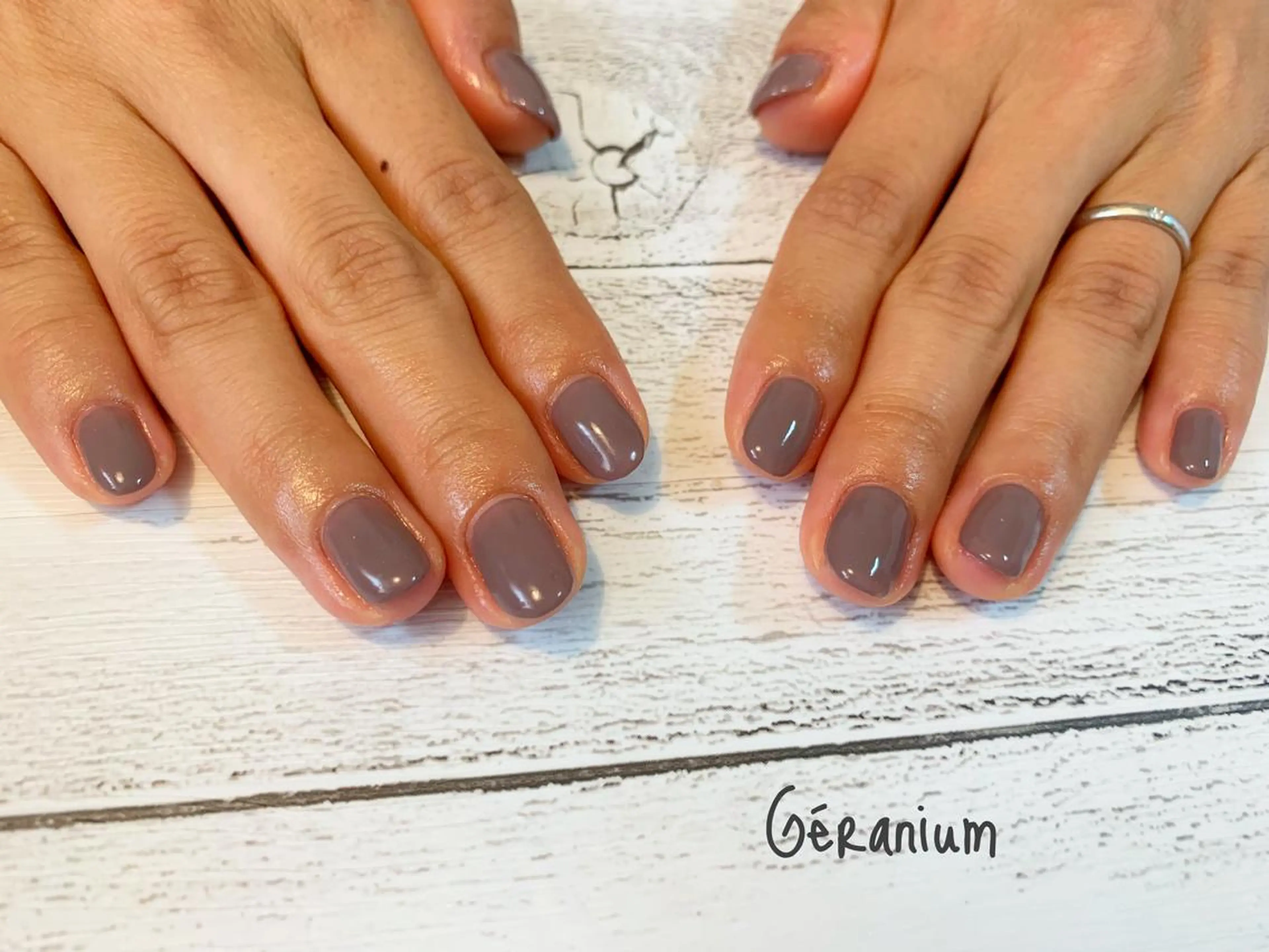 ネイル フットネイル GéRanium Harukaのネイルデザイン