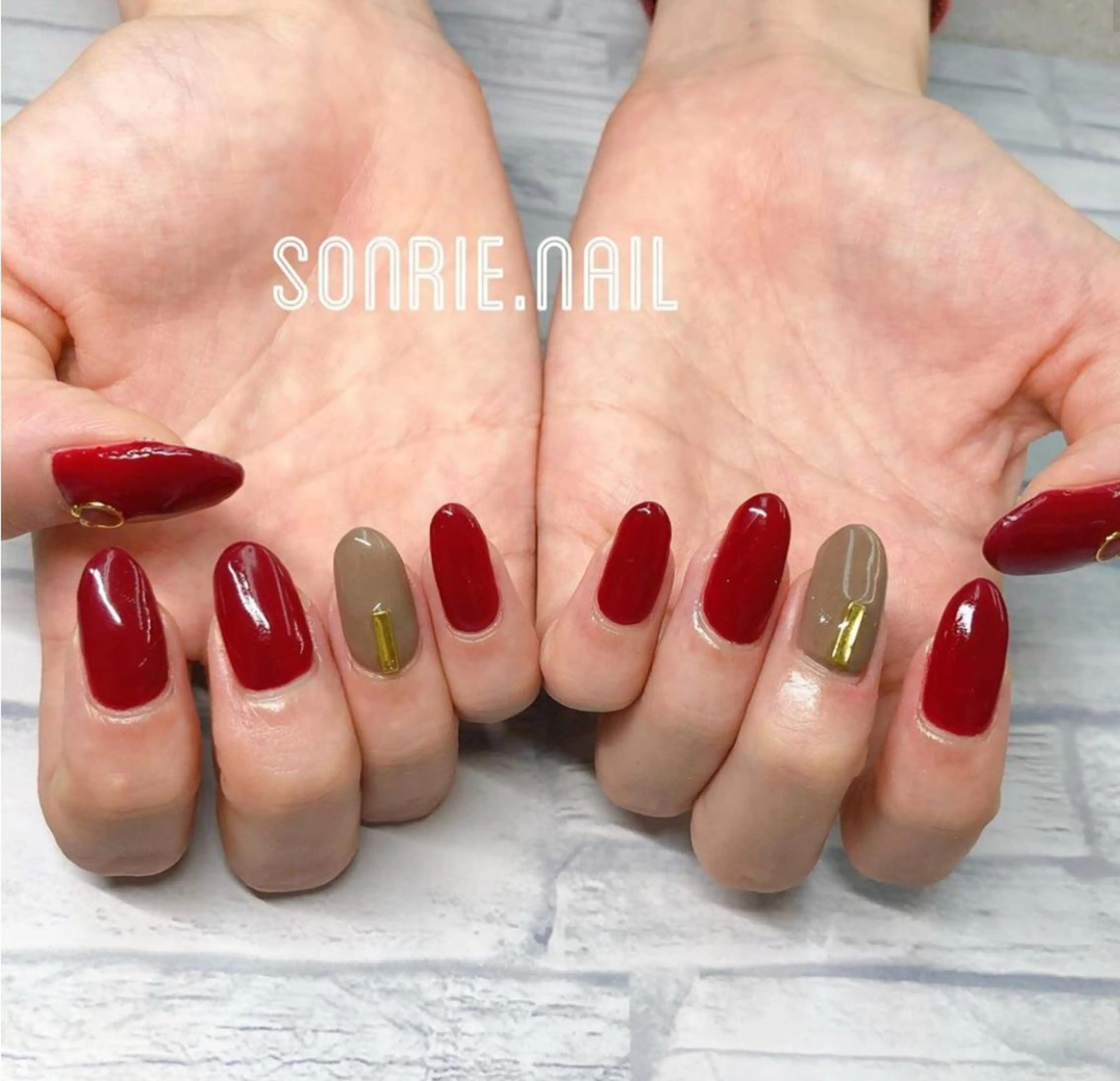 セミロング カラー パーマ ヘアアレンジ メンズ ネイル マツエク・マツパ ジェルネイル 美容室 ソンリエのヘアスタイル