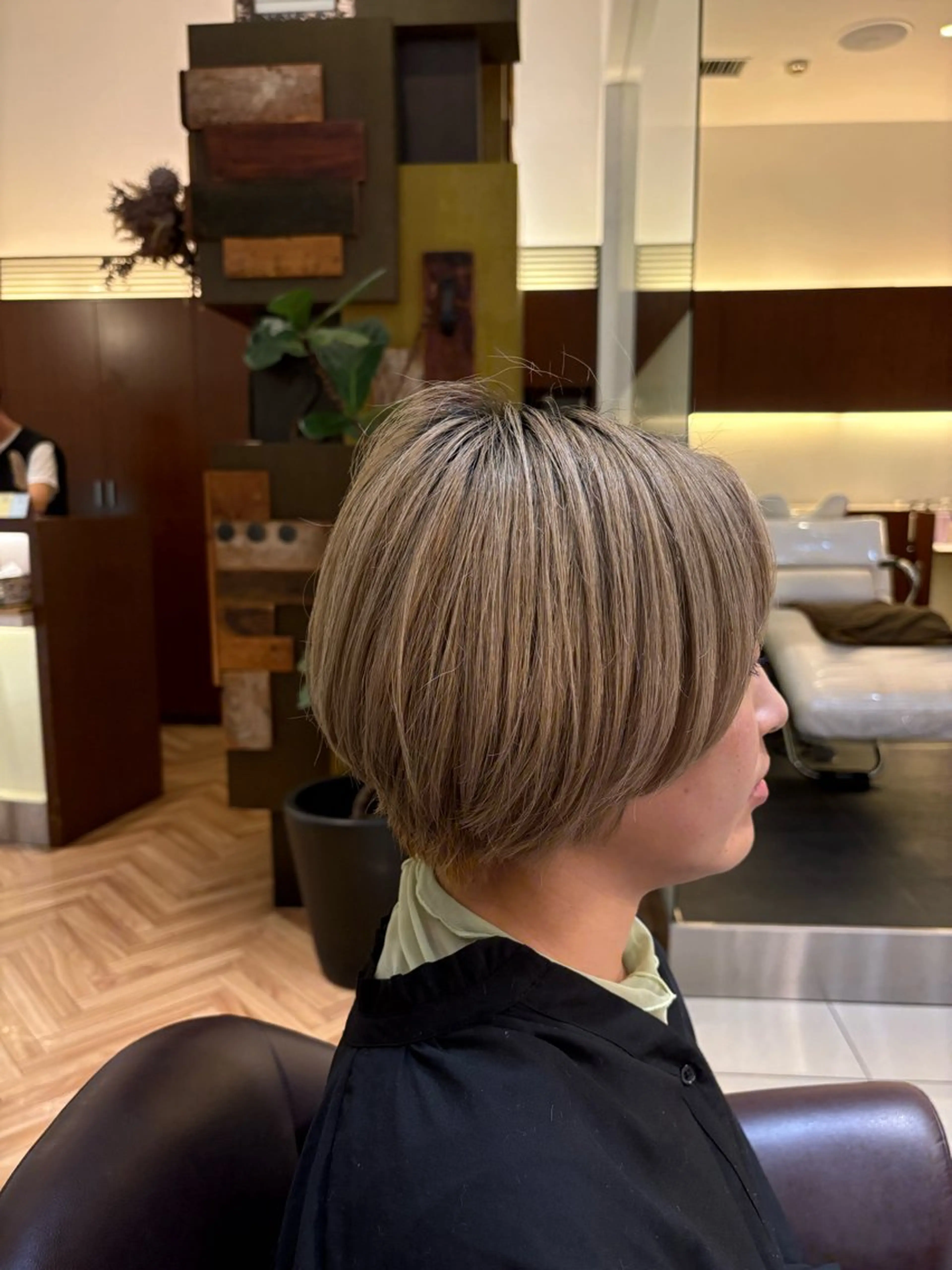 ショート ショートボブ ボブ ショートヘア WACHI AYATOのヘアスタイル