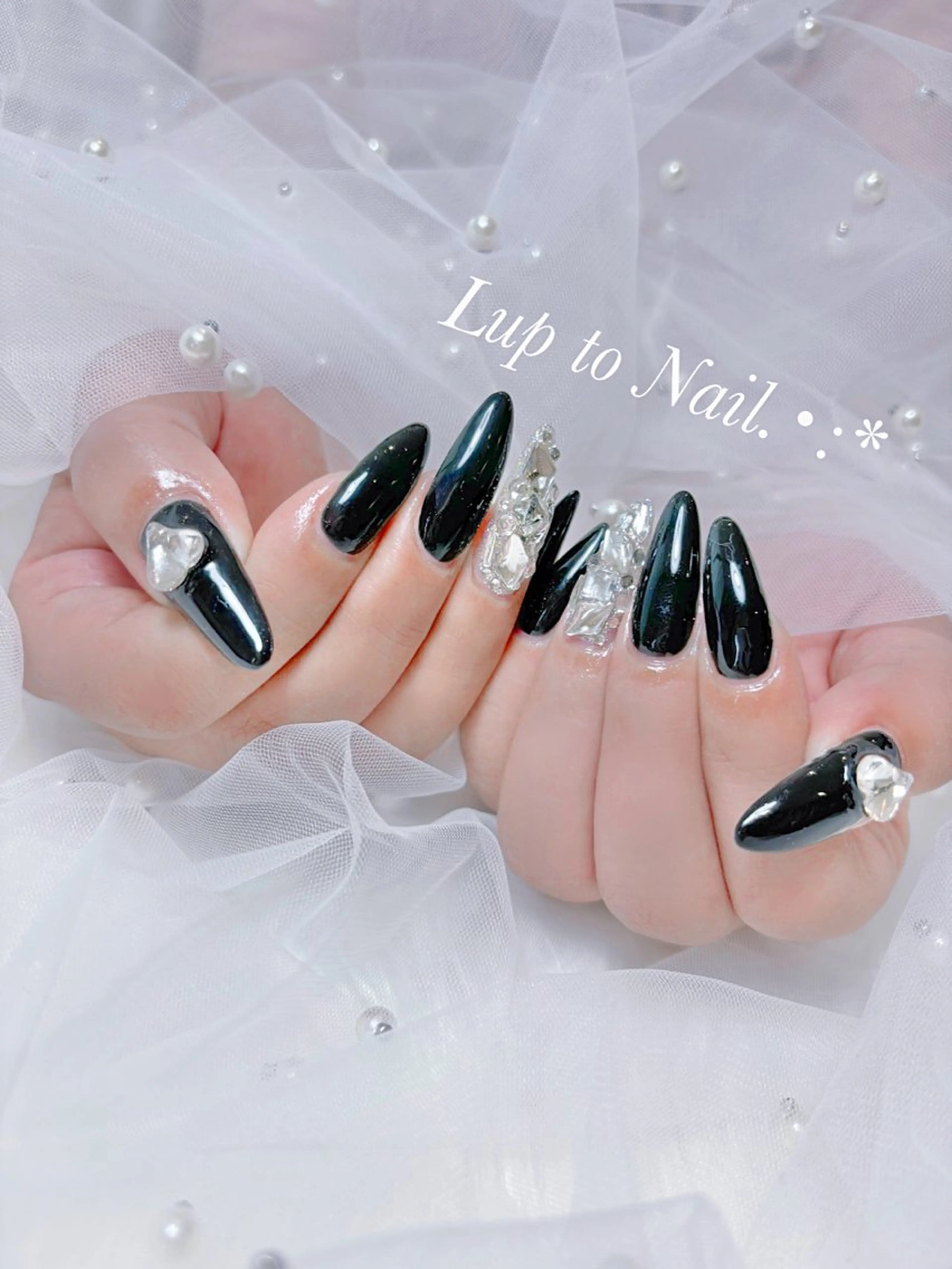 ネイル アートネイル 春ネイル Lupto　Nail 【リップトゥネイル】のネイルデザイン