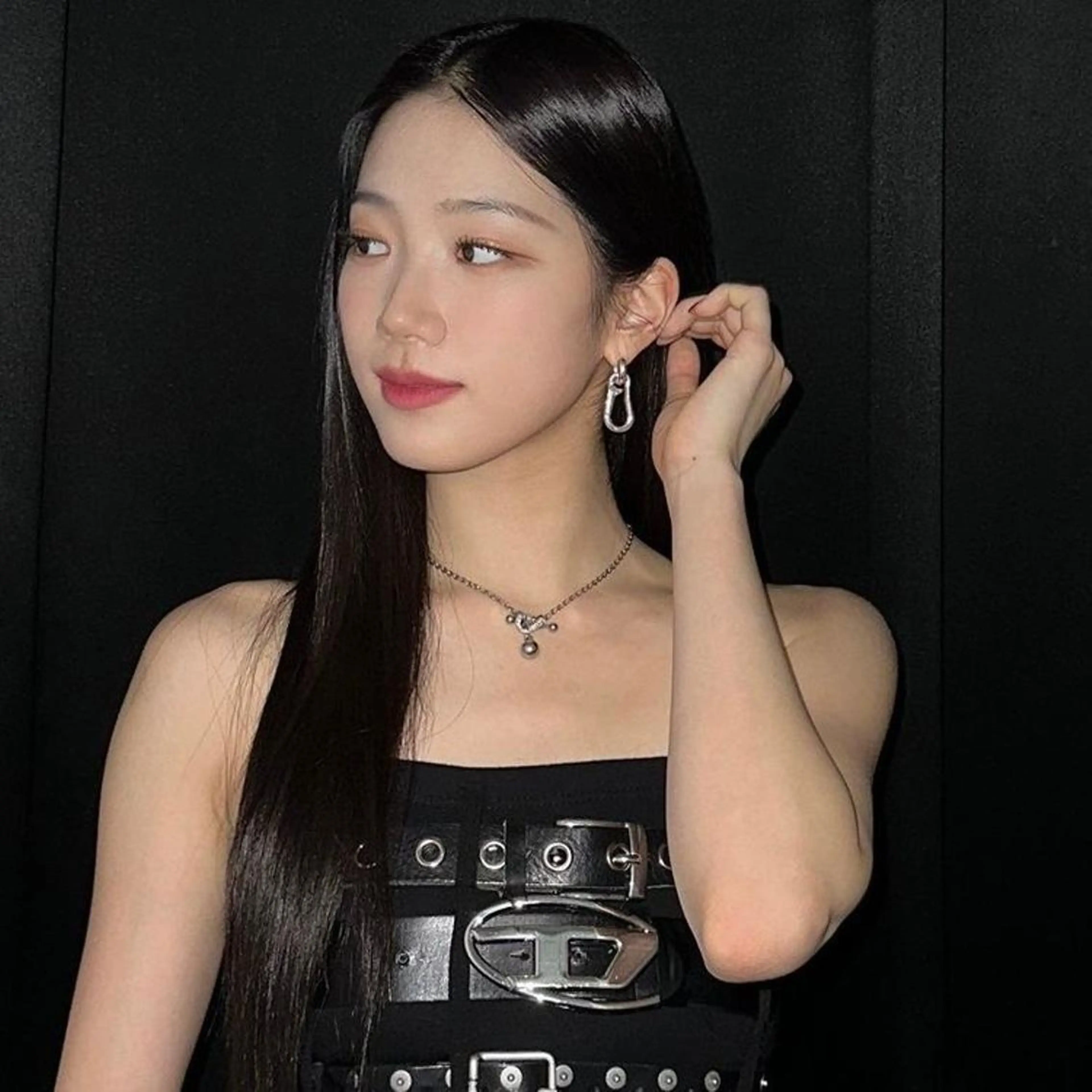 カラー 縮毛矯正 トリートメント nonoka オリーブ/グレージュのヘアスタイル