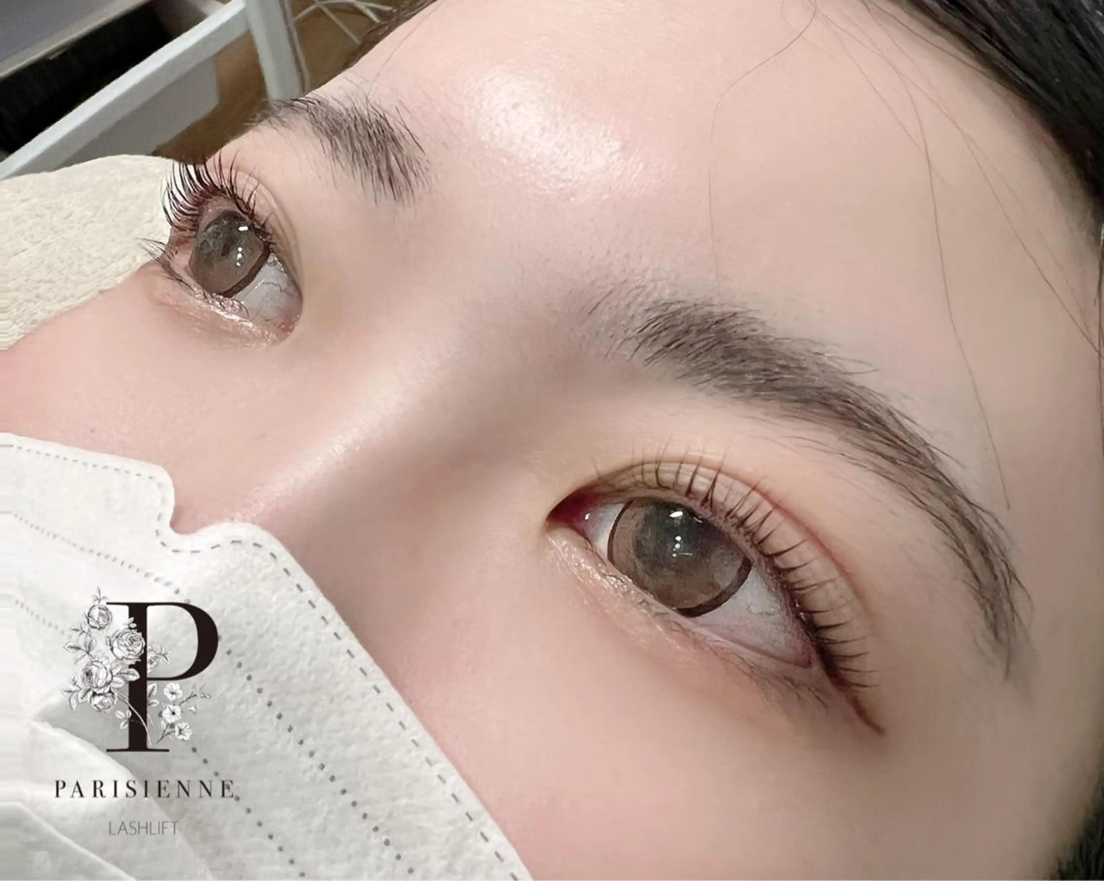 マツエク・マツパ ケラチンラッシュリフト バインドロック Cカール キュート フラットラッシュ マツパ eyelash presh yukaのマツエク・マツパデザイン