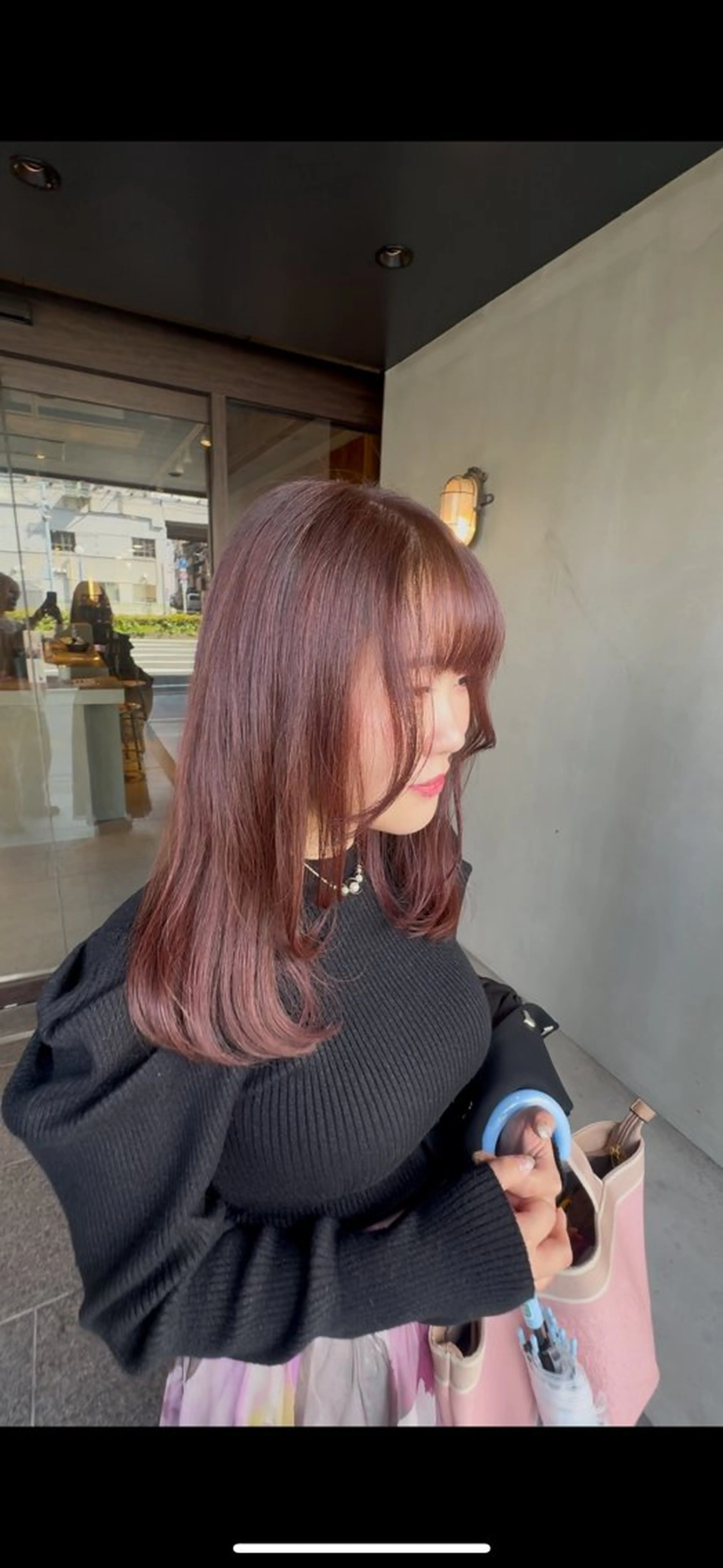 セミロング カラー 🎀韓国レイヤー/透 明感カラー/airiのヘアスタイル