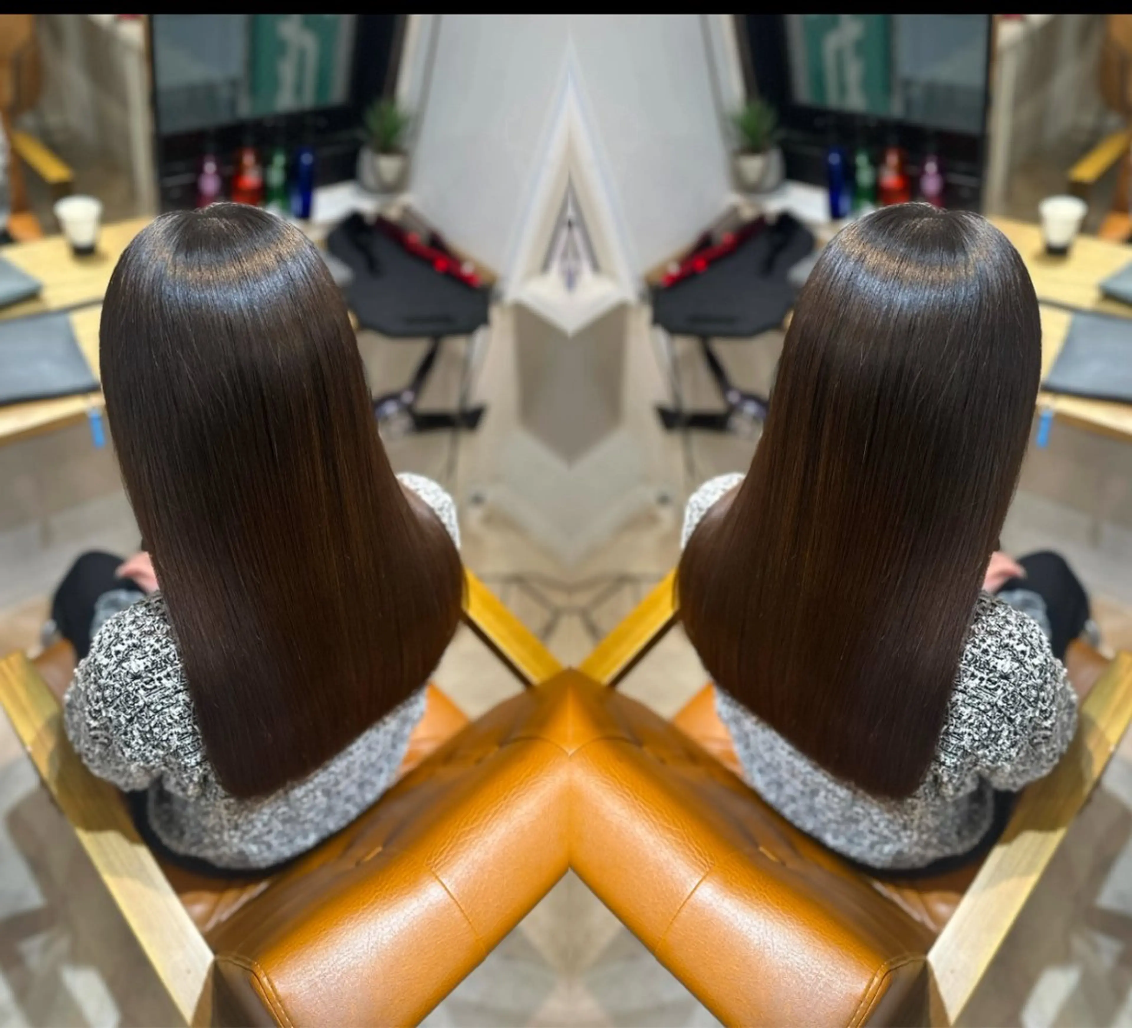 セミロング she2　shinjuku所属・髪質改善/美髪矯正 和田響のヘアスタイル