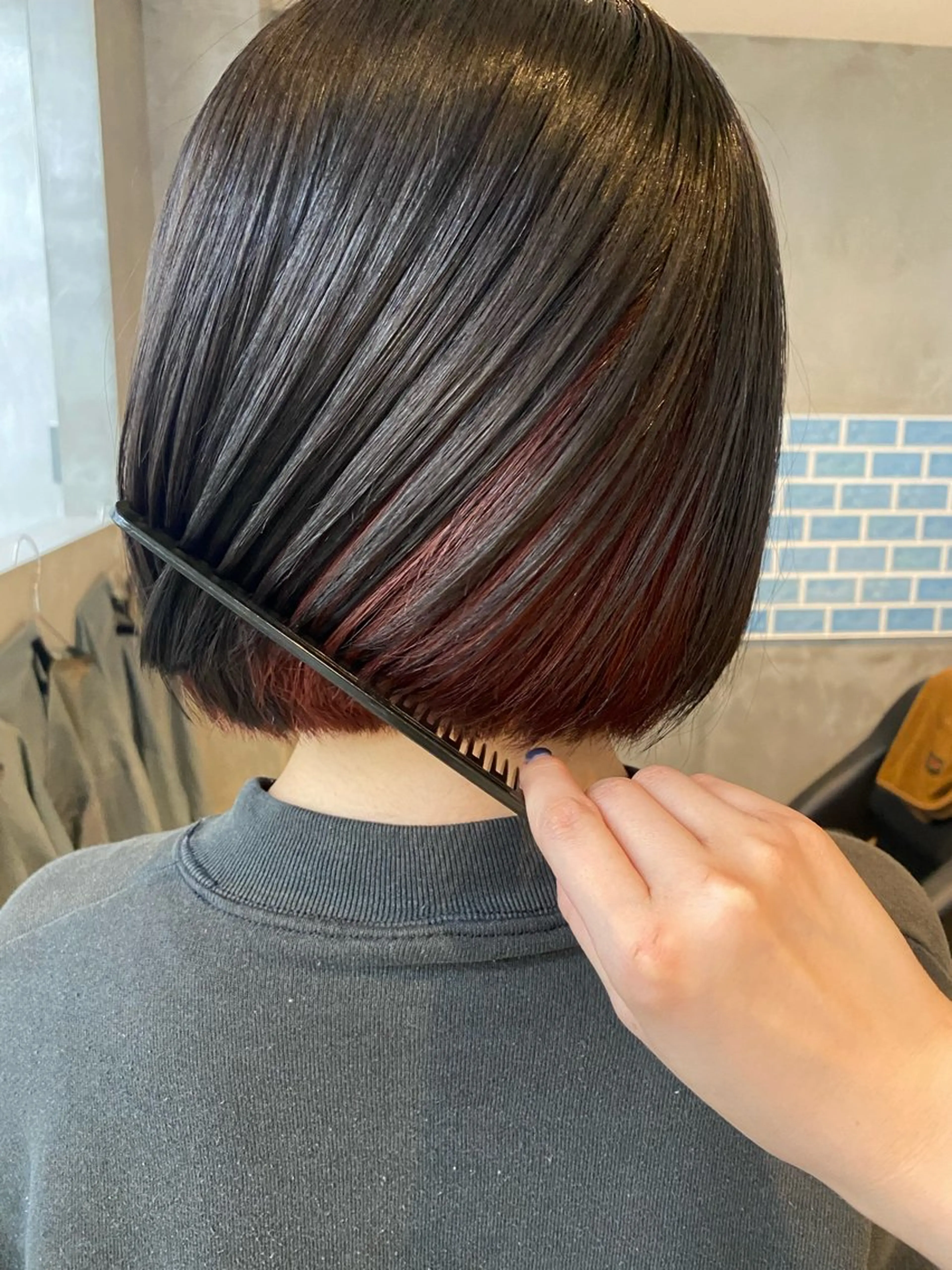 カラー おぐらみゆう 🍎ボブ/ショートのヘアスタイル