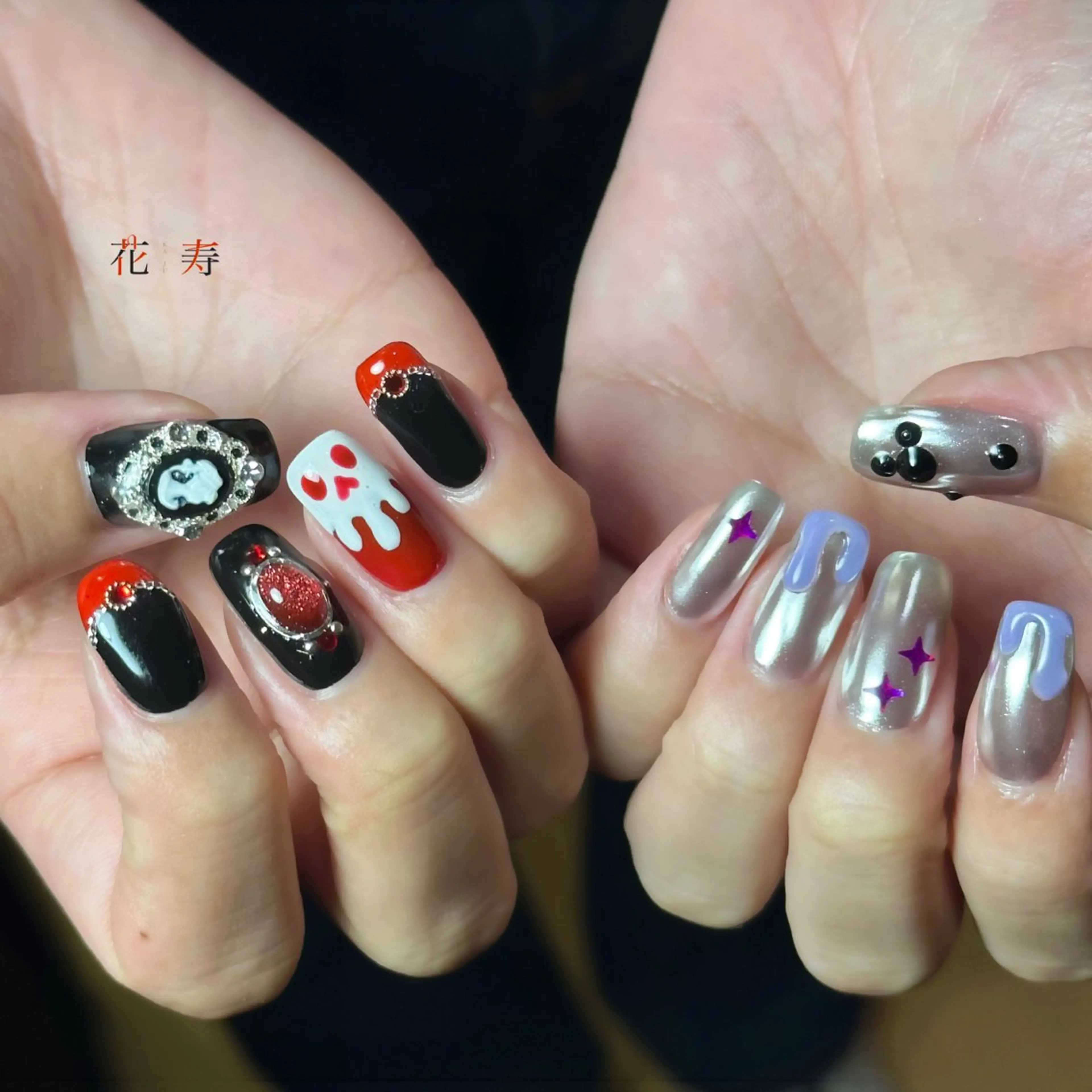 ネイル ハンドネイル 花寿-kaju- s.のネイルデザイン