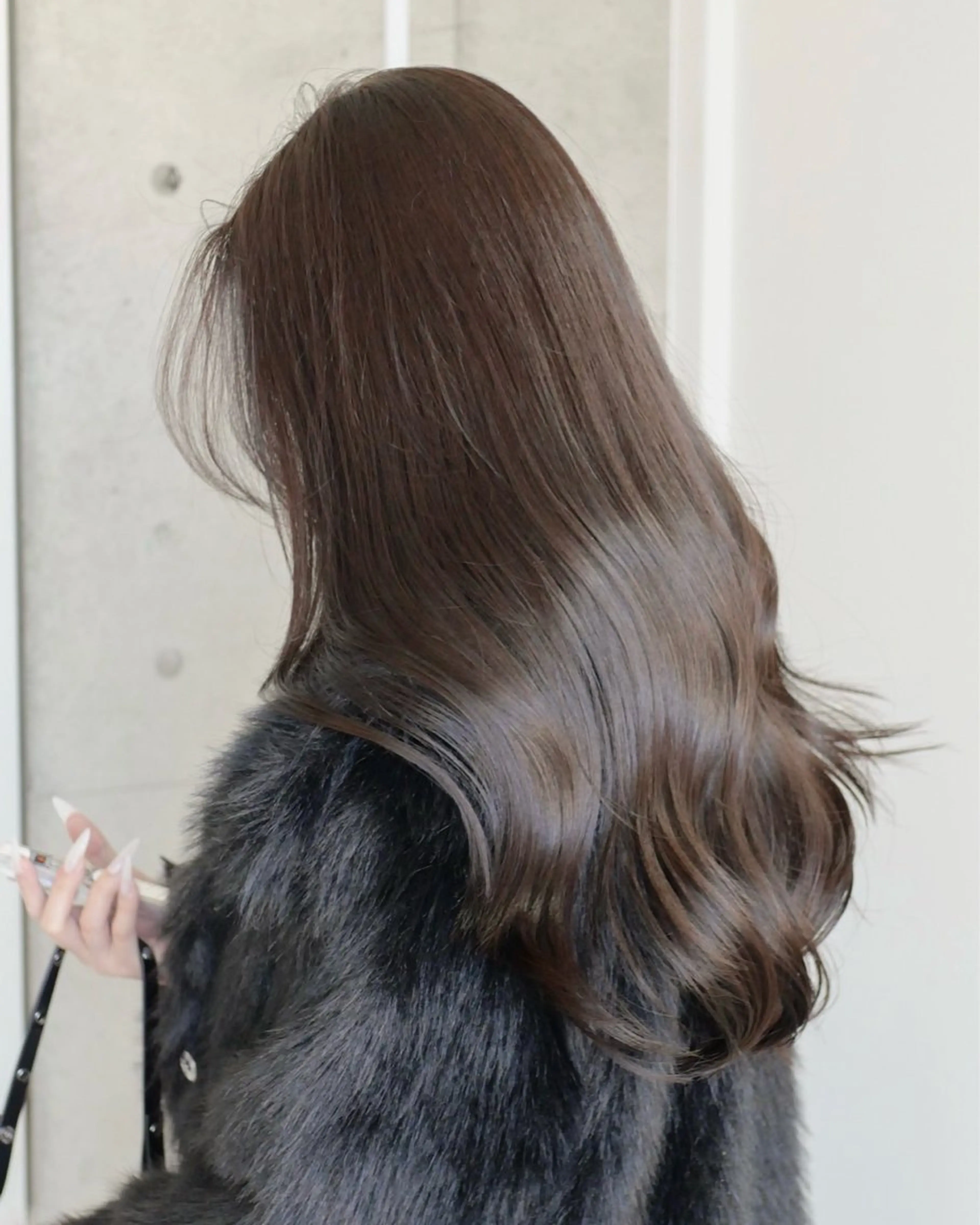 【1日3名様限定】 🌿ナチュラル暗髪ワンカラー＋髪質改善TR＋コテset付🖤の写真