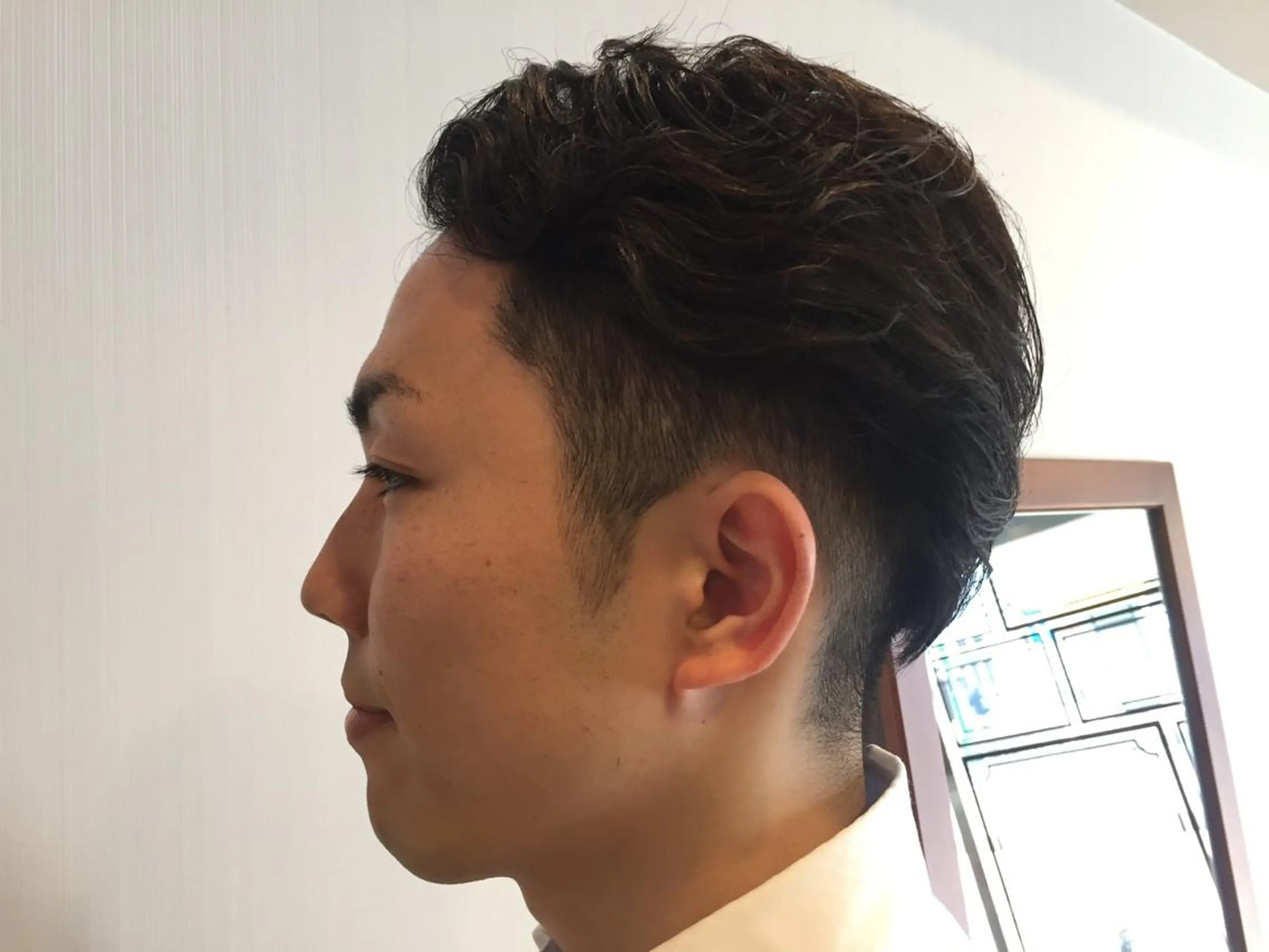 メンズ メンズパーマ ツーブロック 伊藤 優希のヘアスタイル