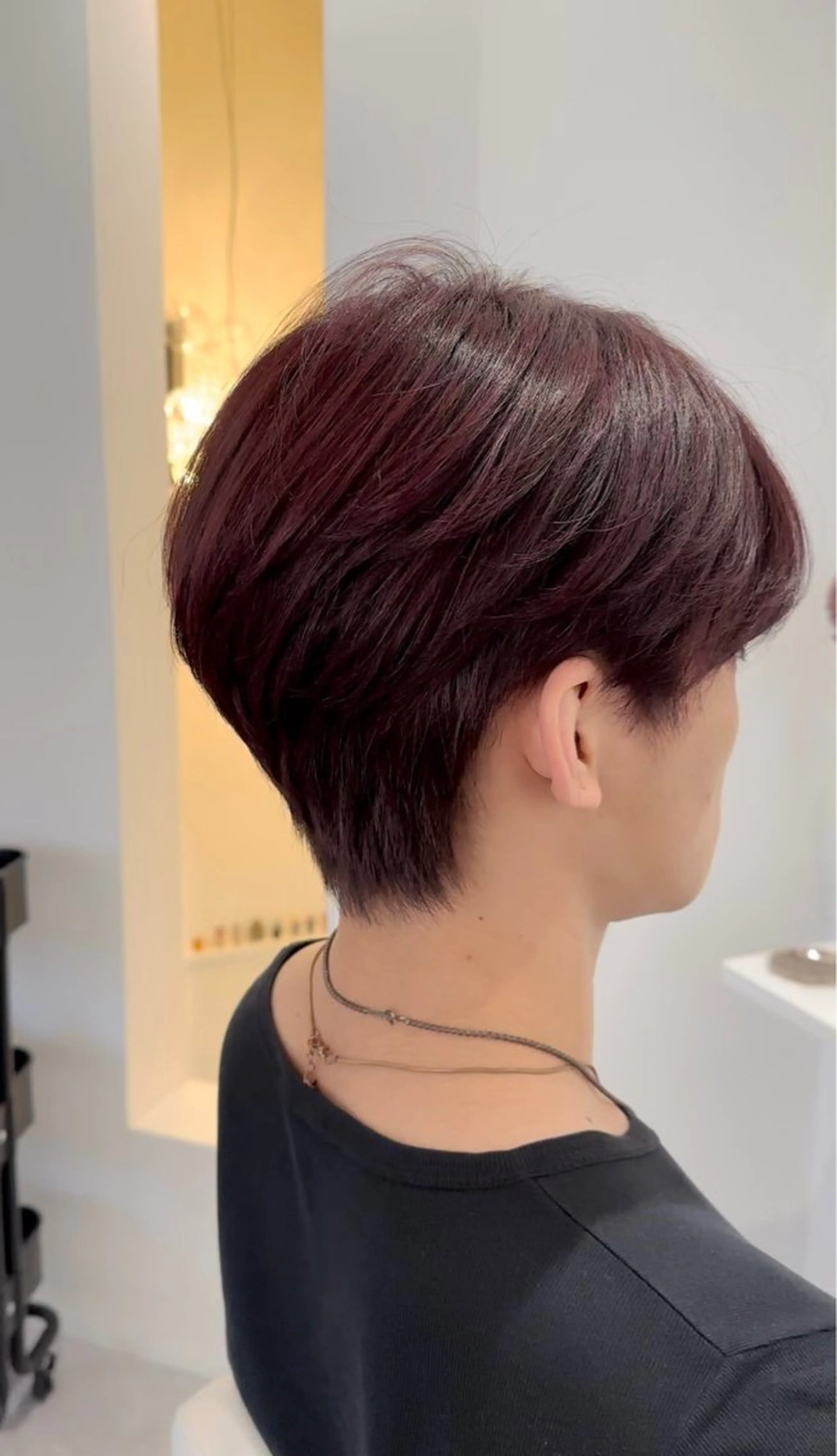 ミディアム ORIKA 美容室のヘアスタイル