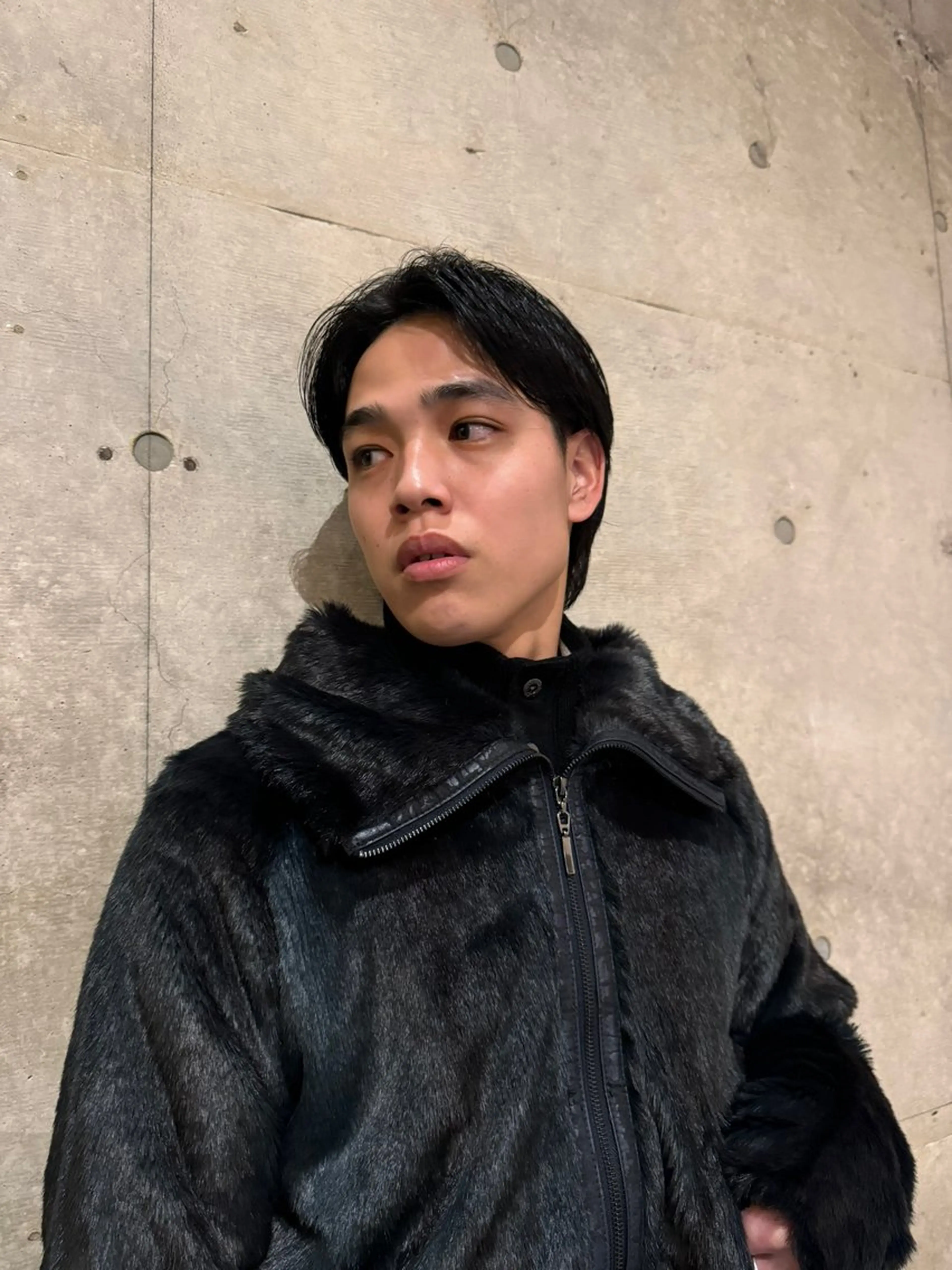 メンズ メンズウルフカット ウルフカット Luxe所属・Luxe表参道 髪質改善　奈良のヘアスタイル