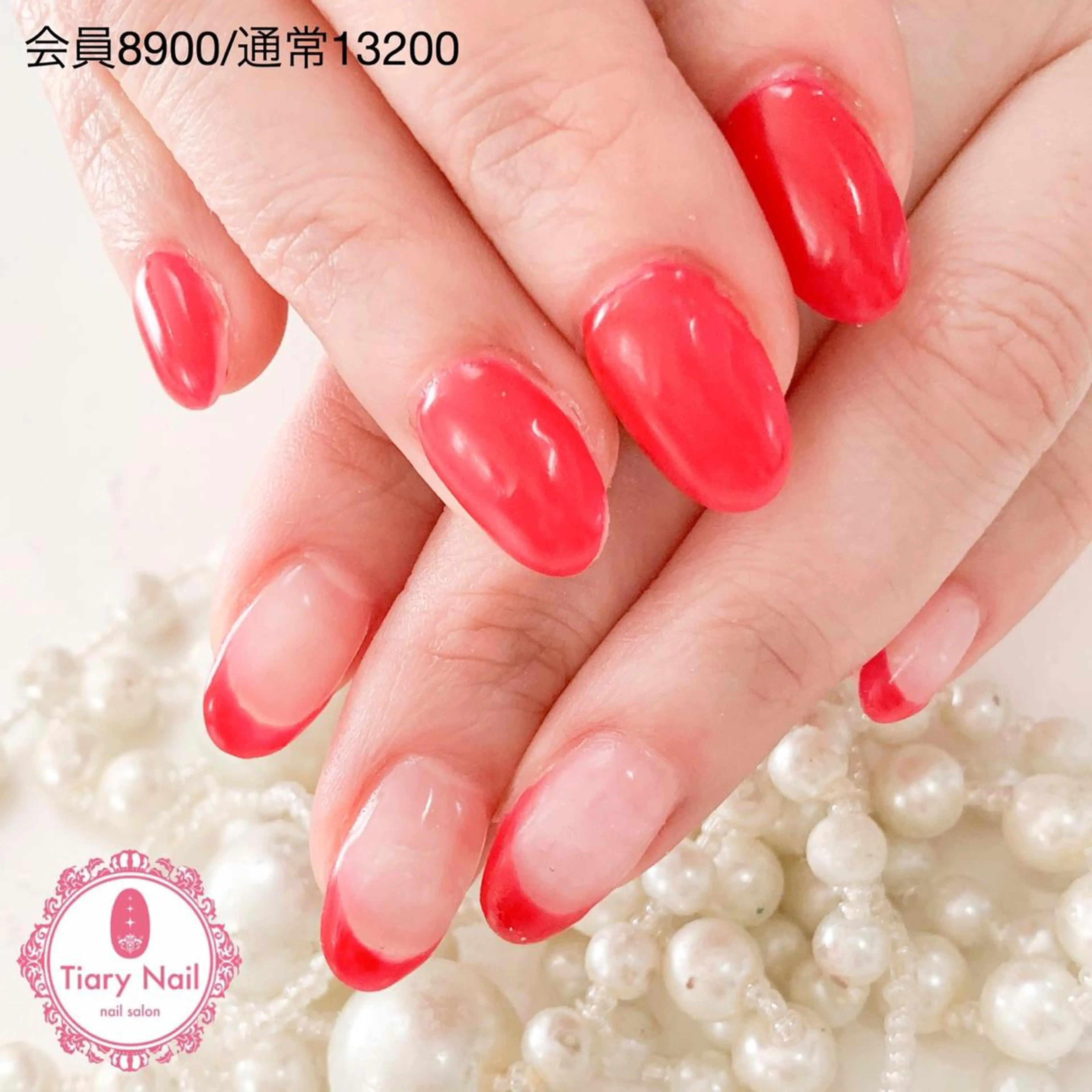 ネイル 桜ネイル 長さ出し オフィスネイル スカルプネイル シンプルネイル 💗🪽Tiary Nail🪽💗のネイルデザイン